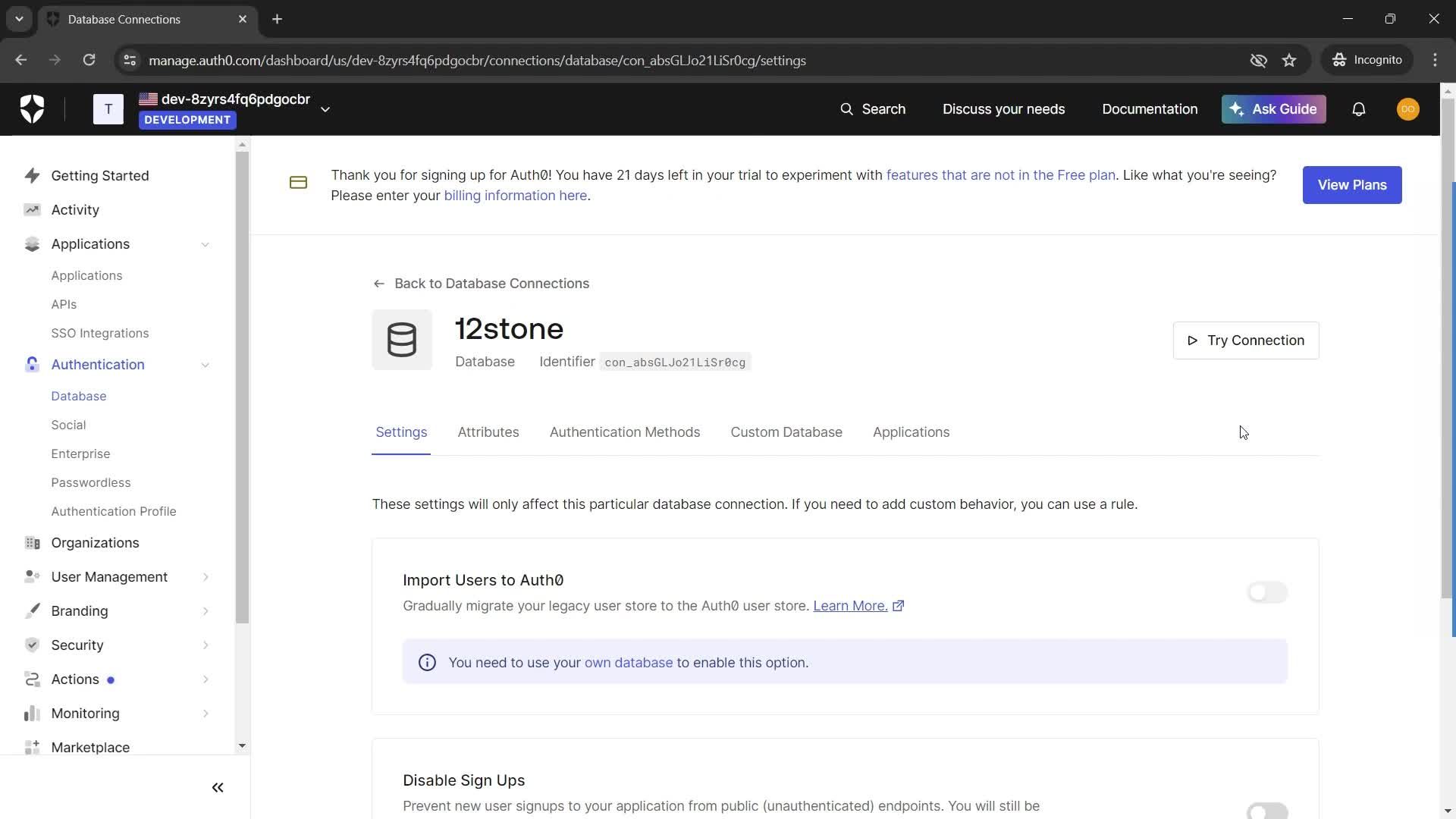 General browsing screenshot