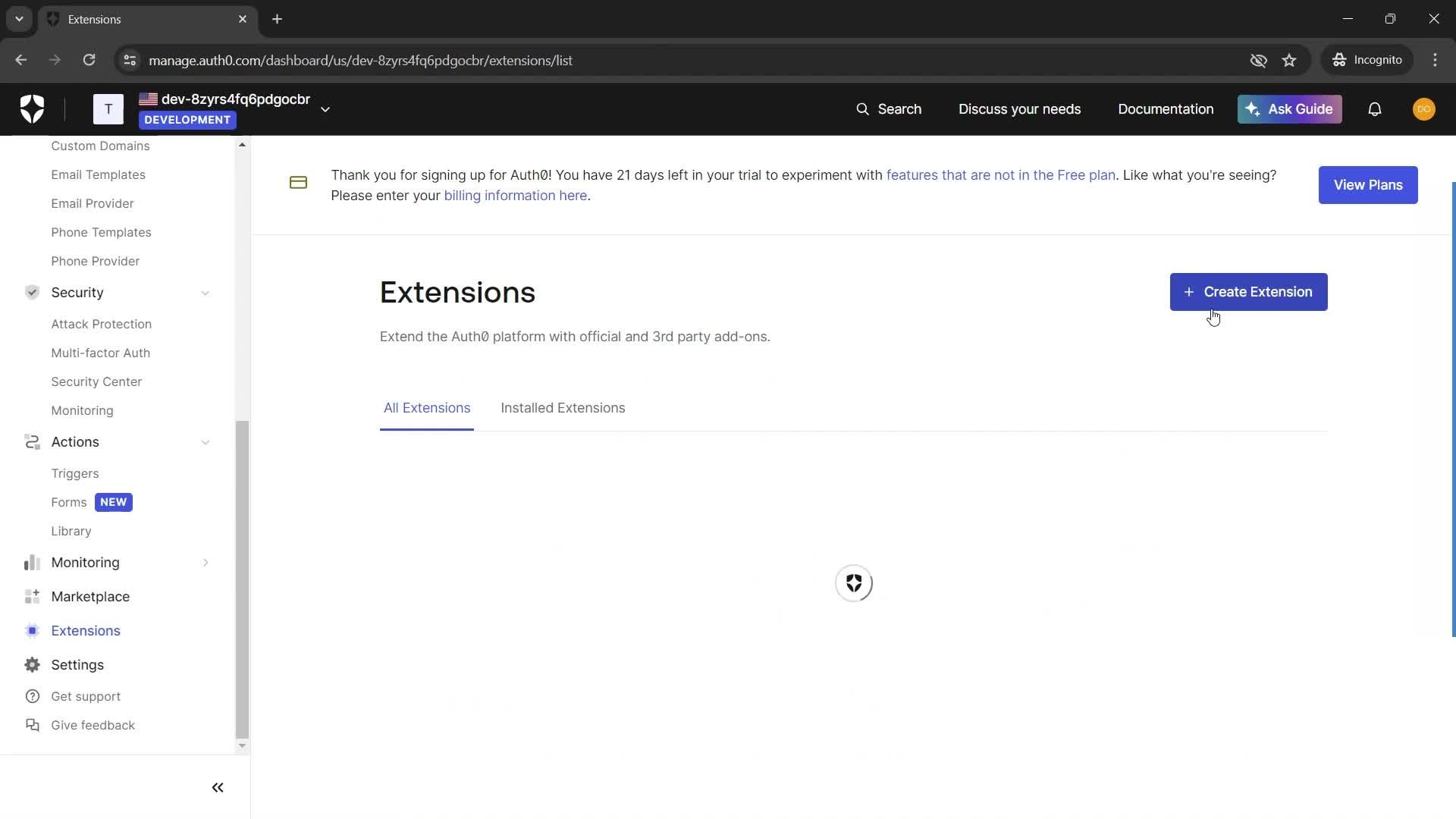 General browsing screenshot