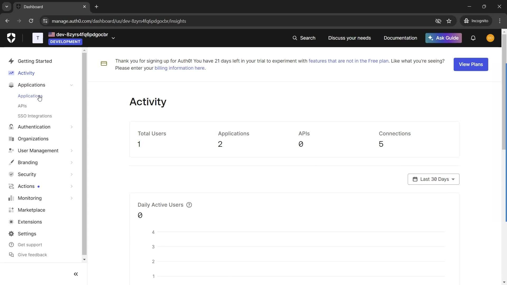 General browsing screenshot