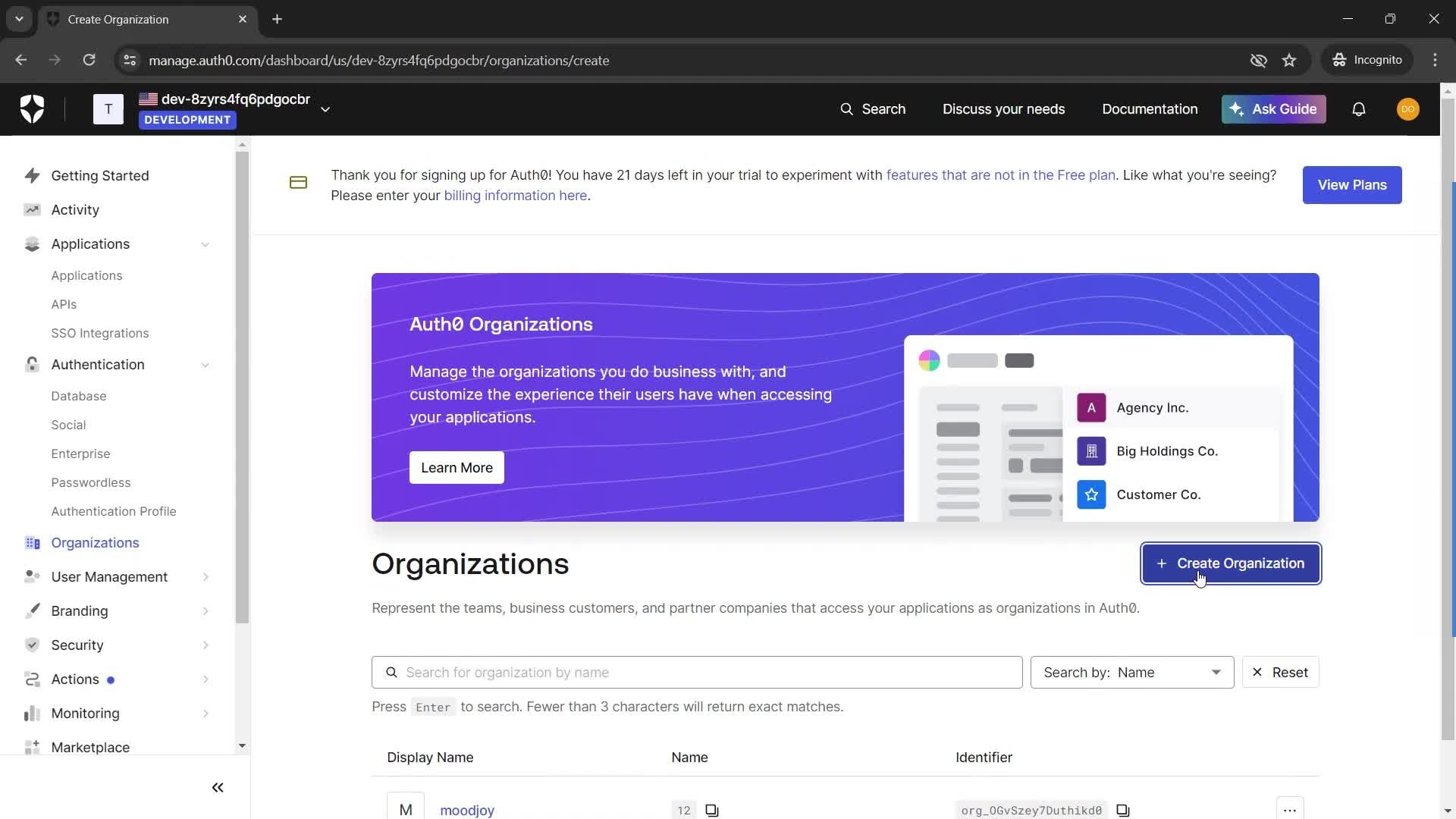 General browsing screenshot