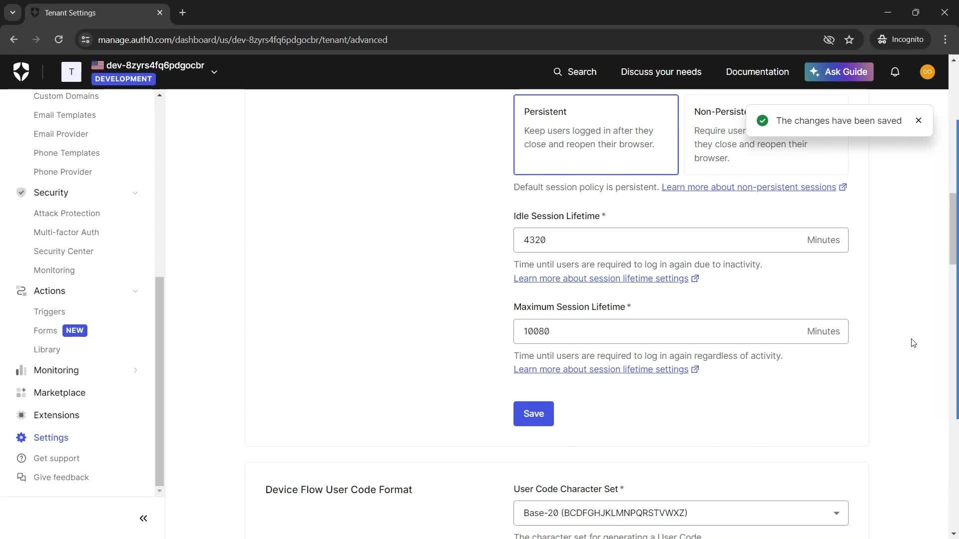 General browsing screenshot