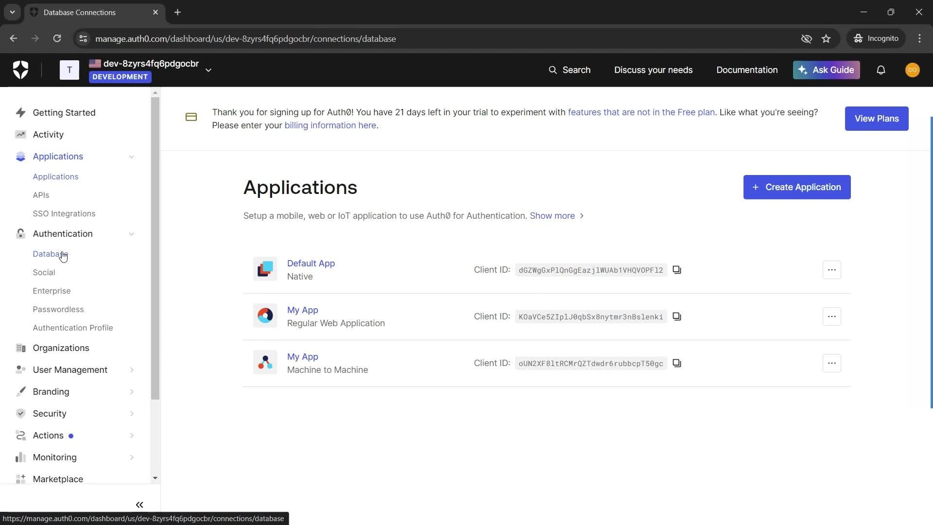 General browsing screenshot