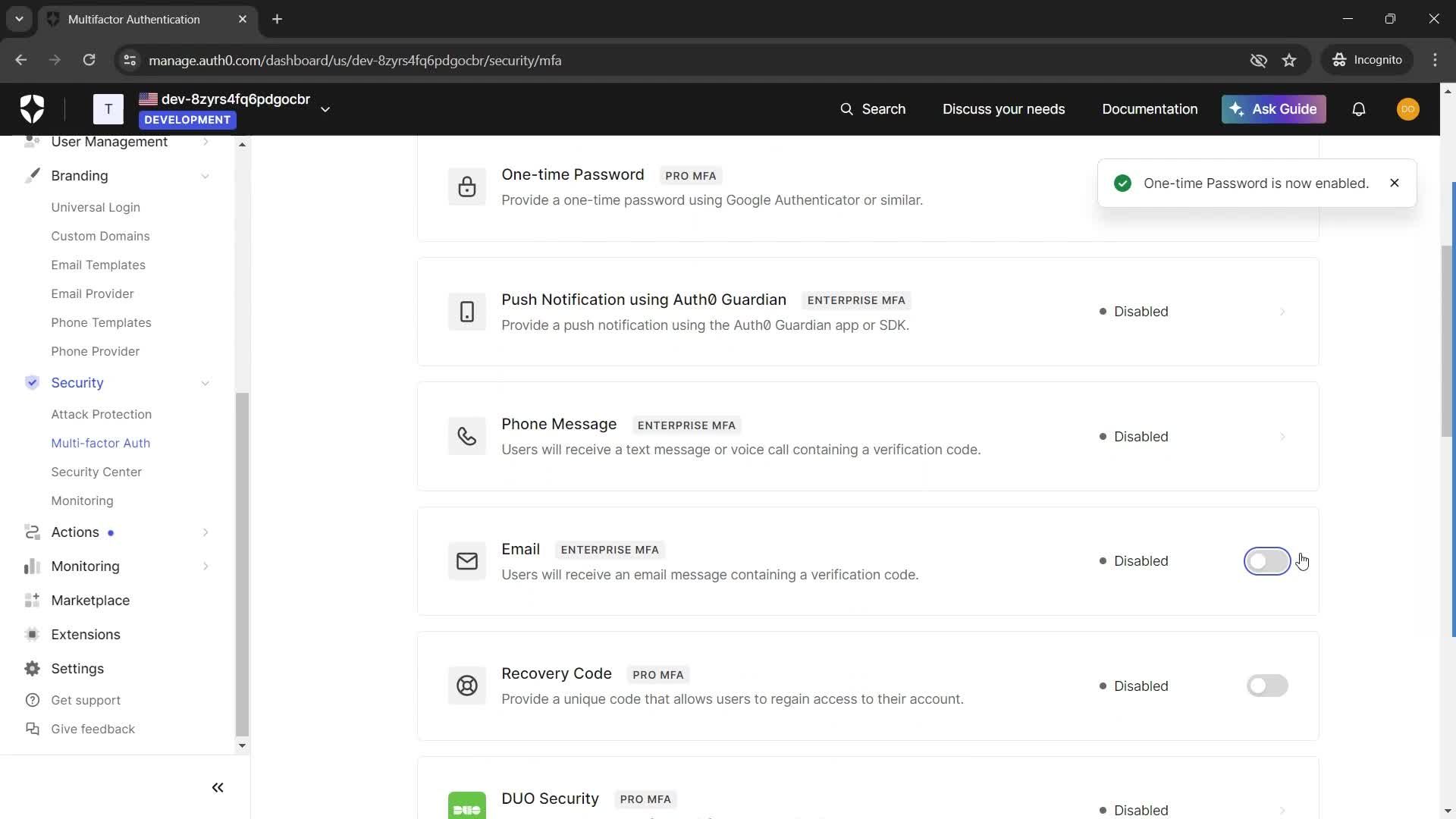 General browsing screenshot