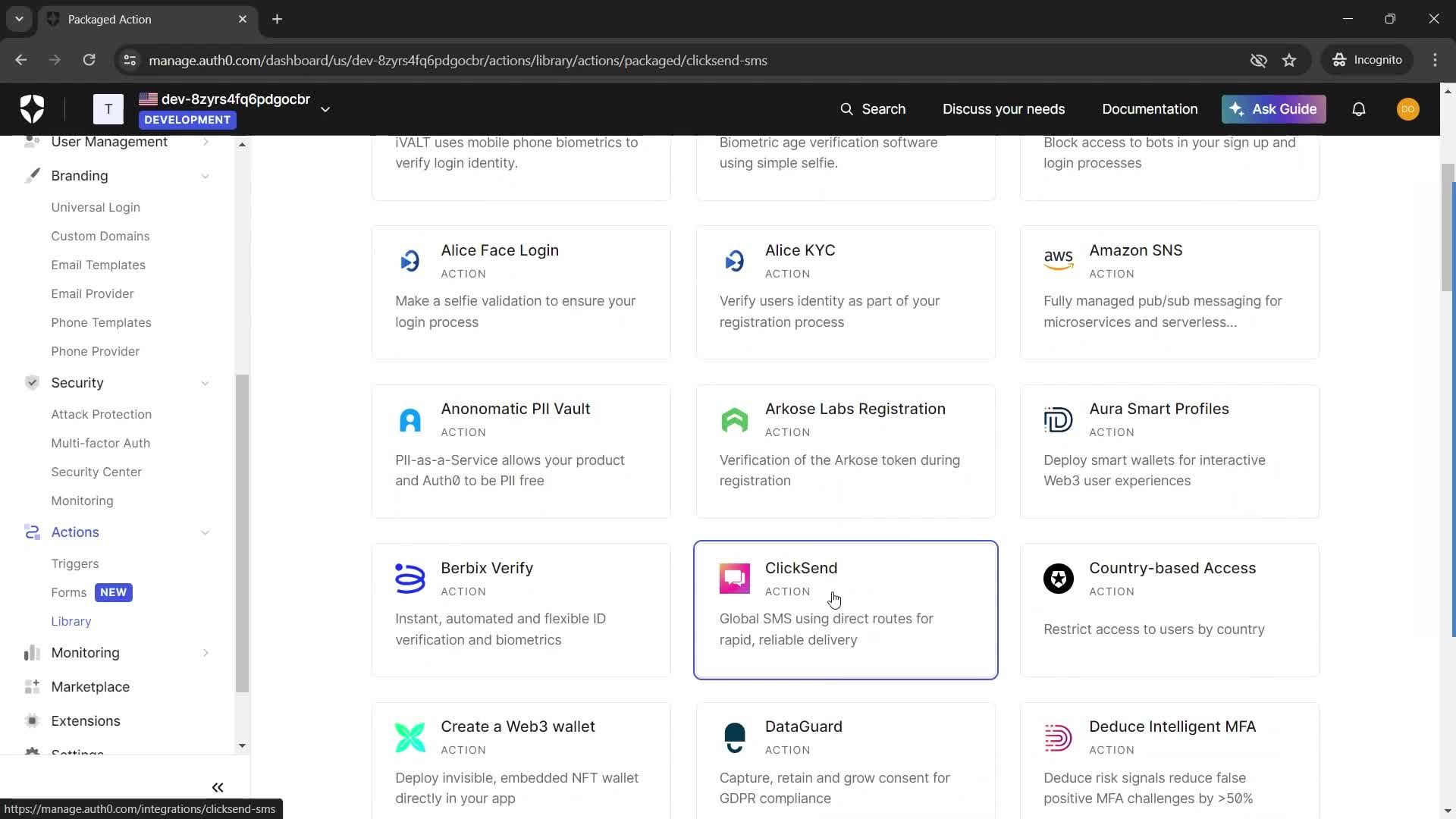 General browsing screenshot