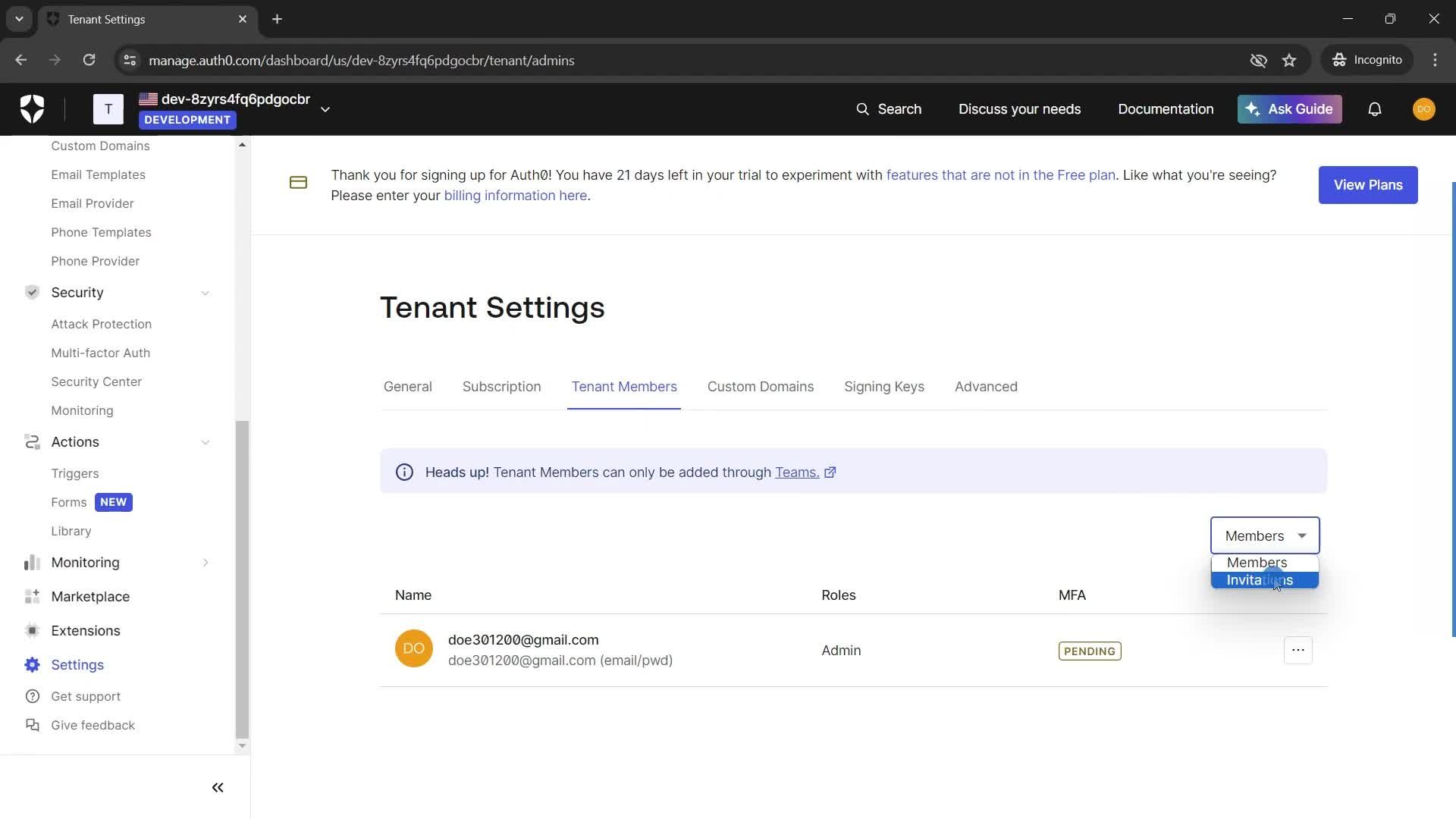 General browsing screenshot