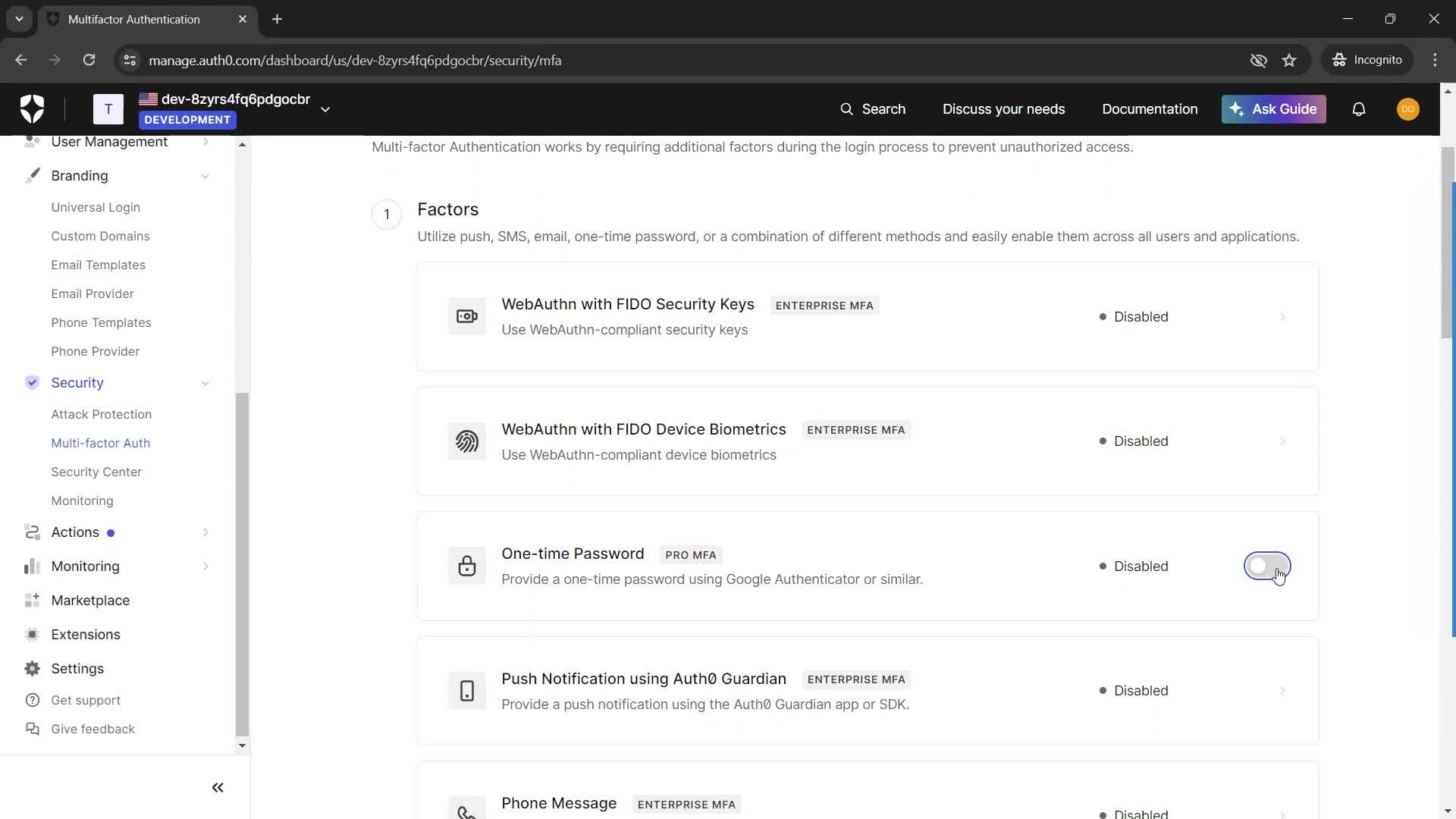 General browsing screenshot
