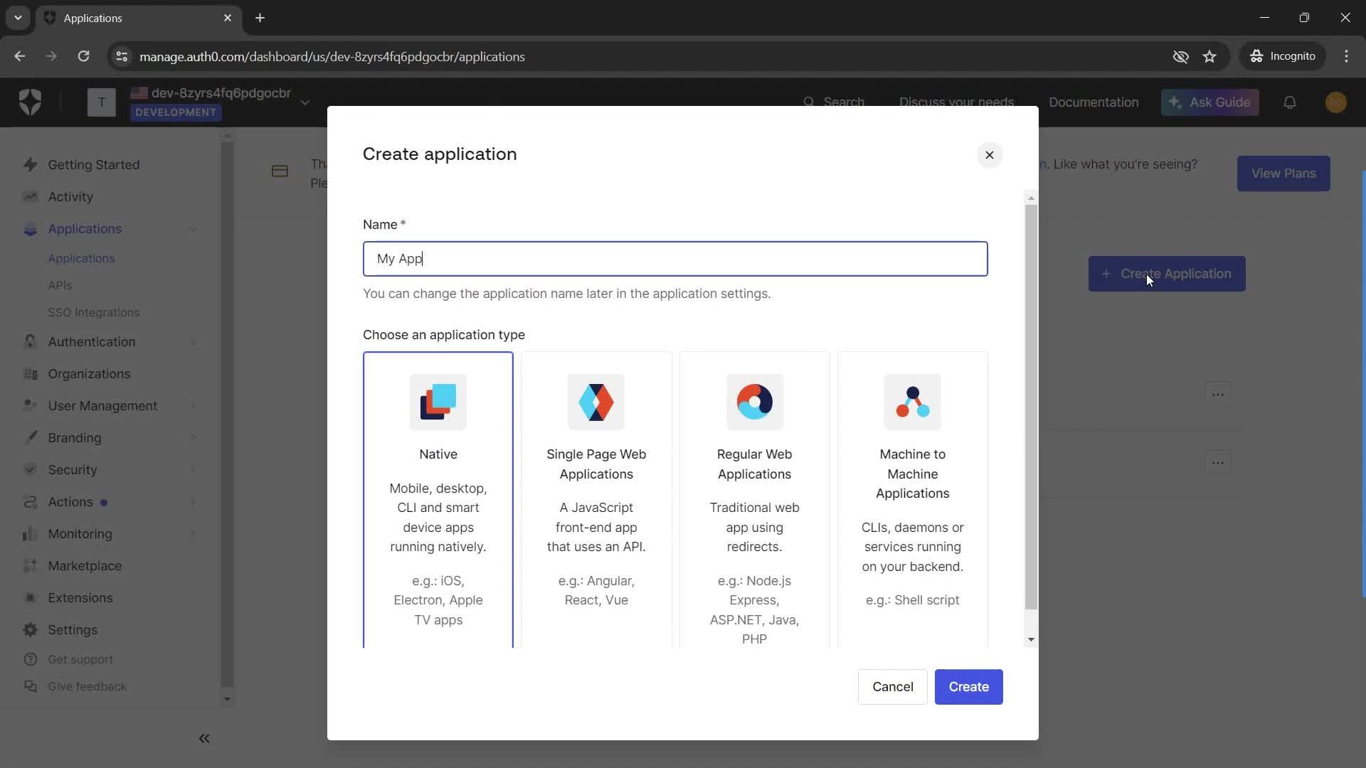 General browsing screenshot