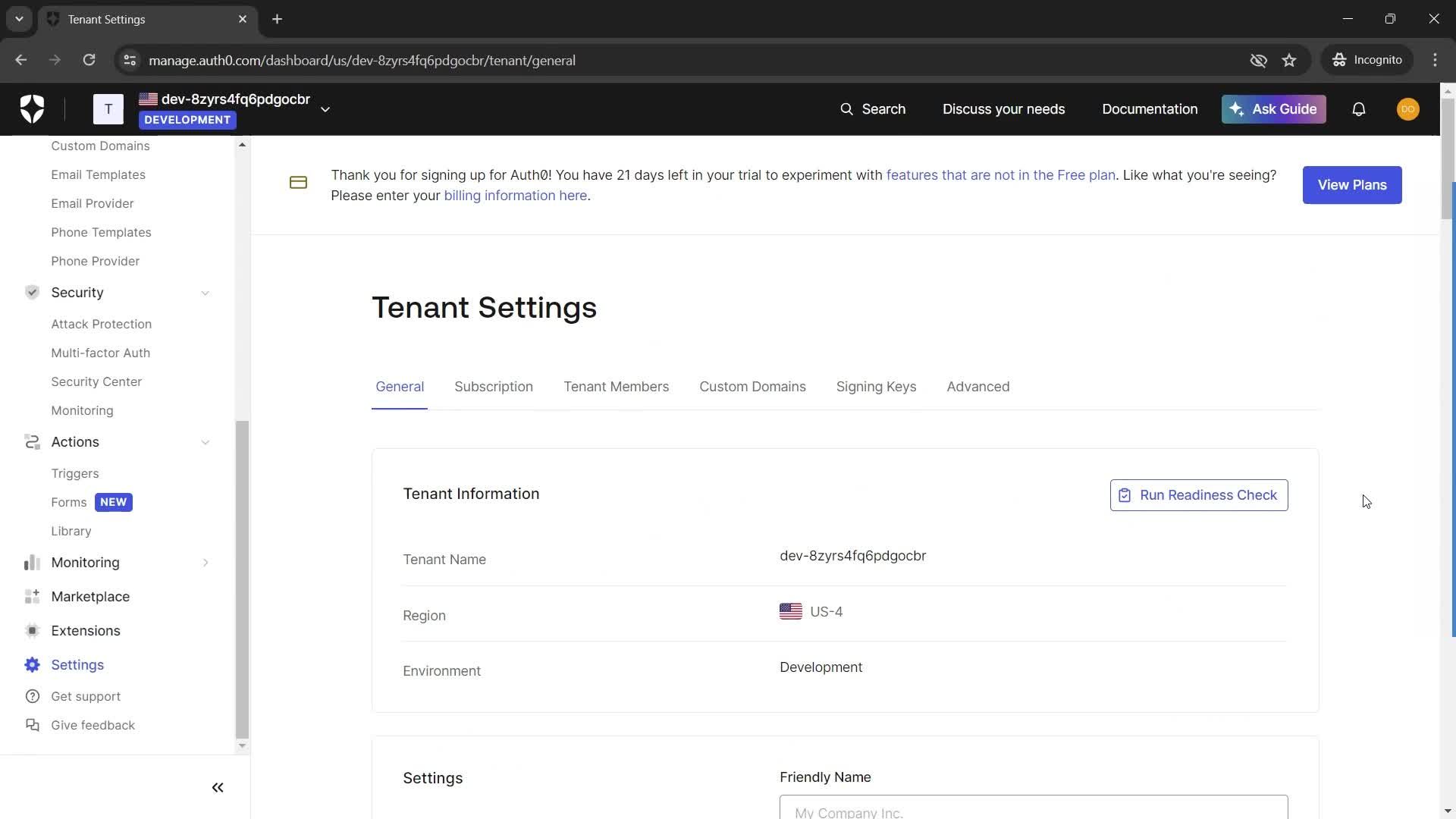 General browsing screenshot
