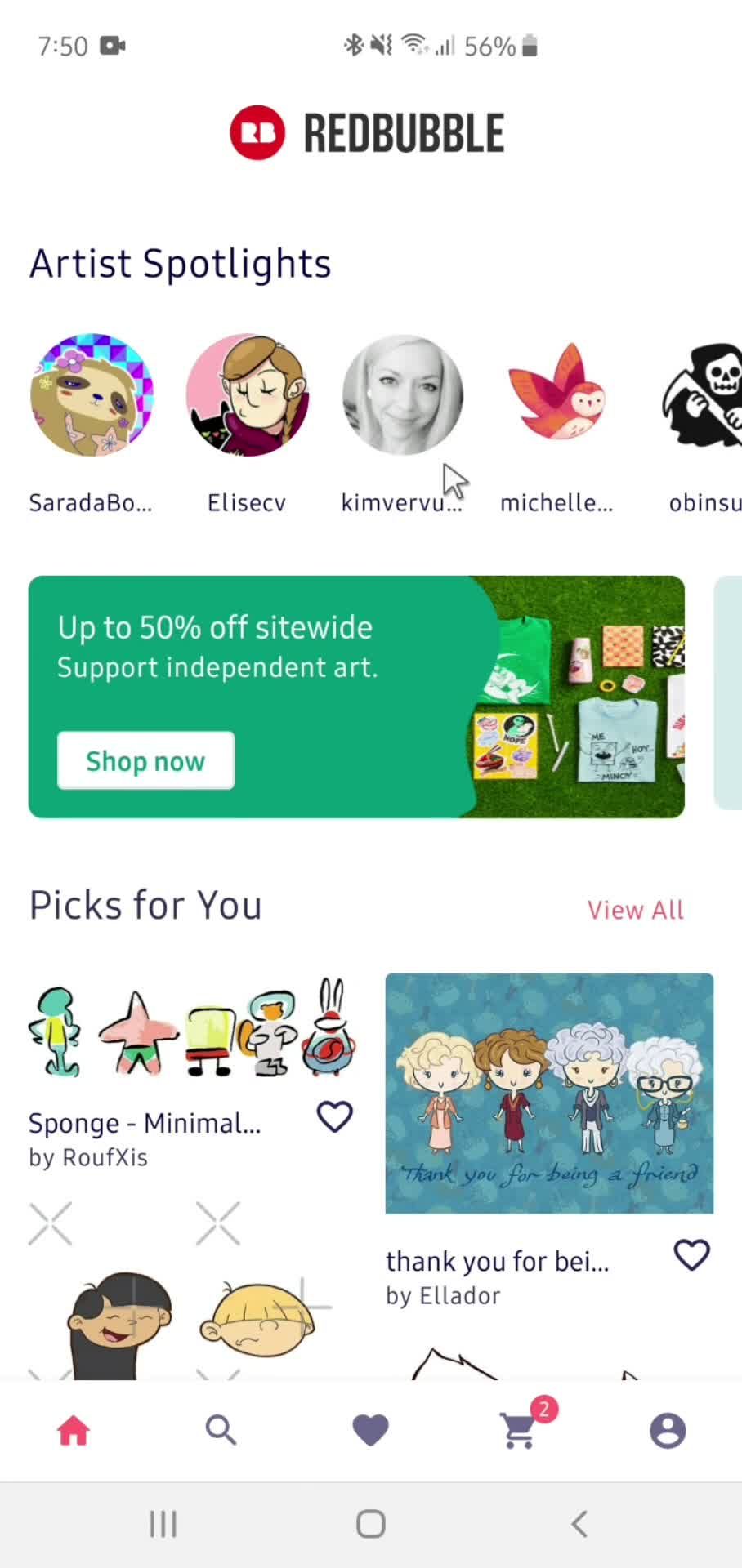 General browsing screenshot