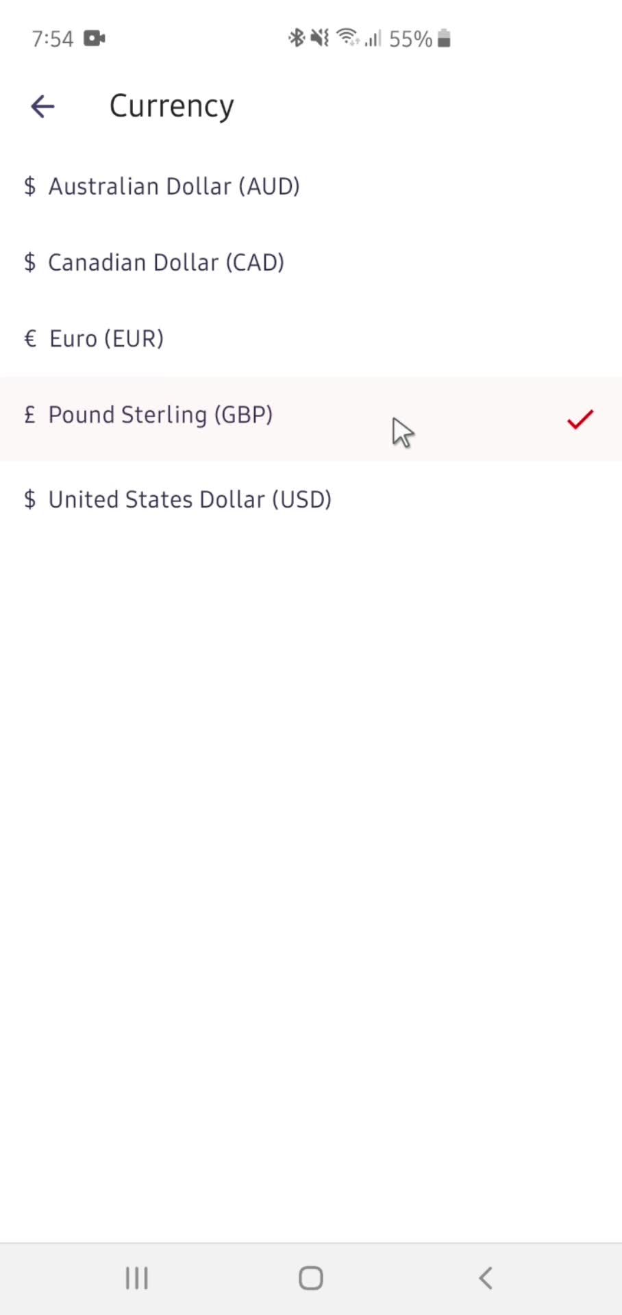 General browsing screenshot