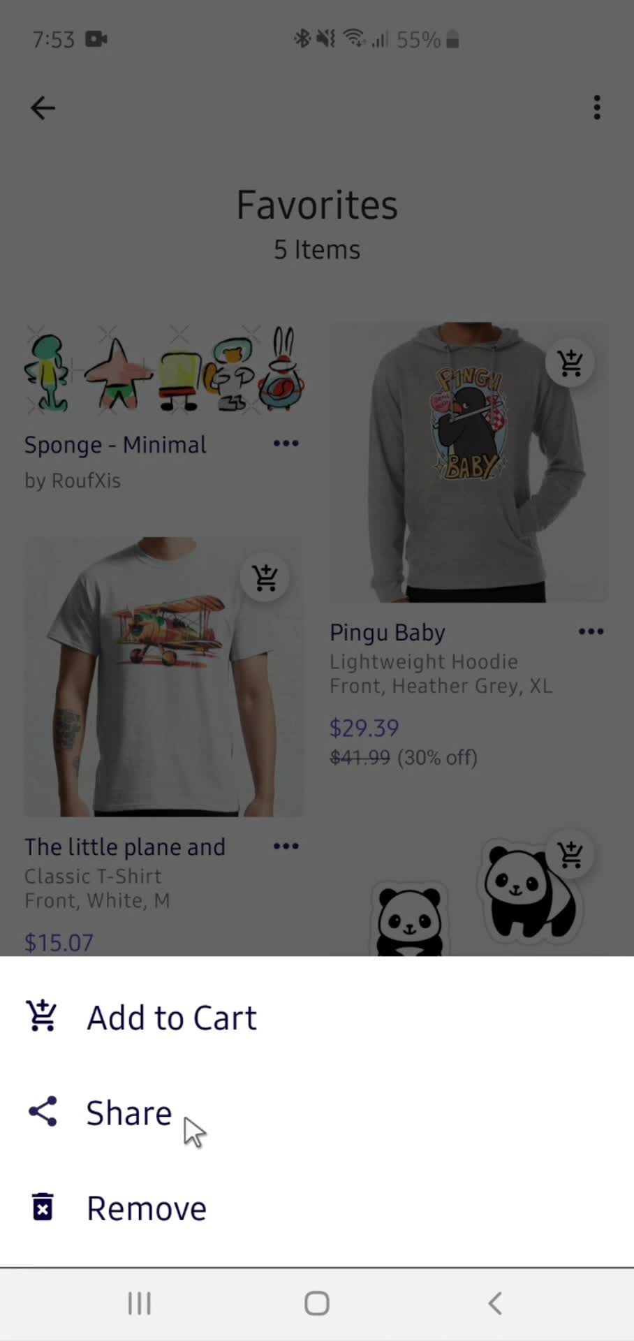 General browsing screenshot