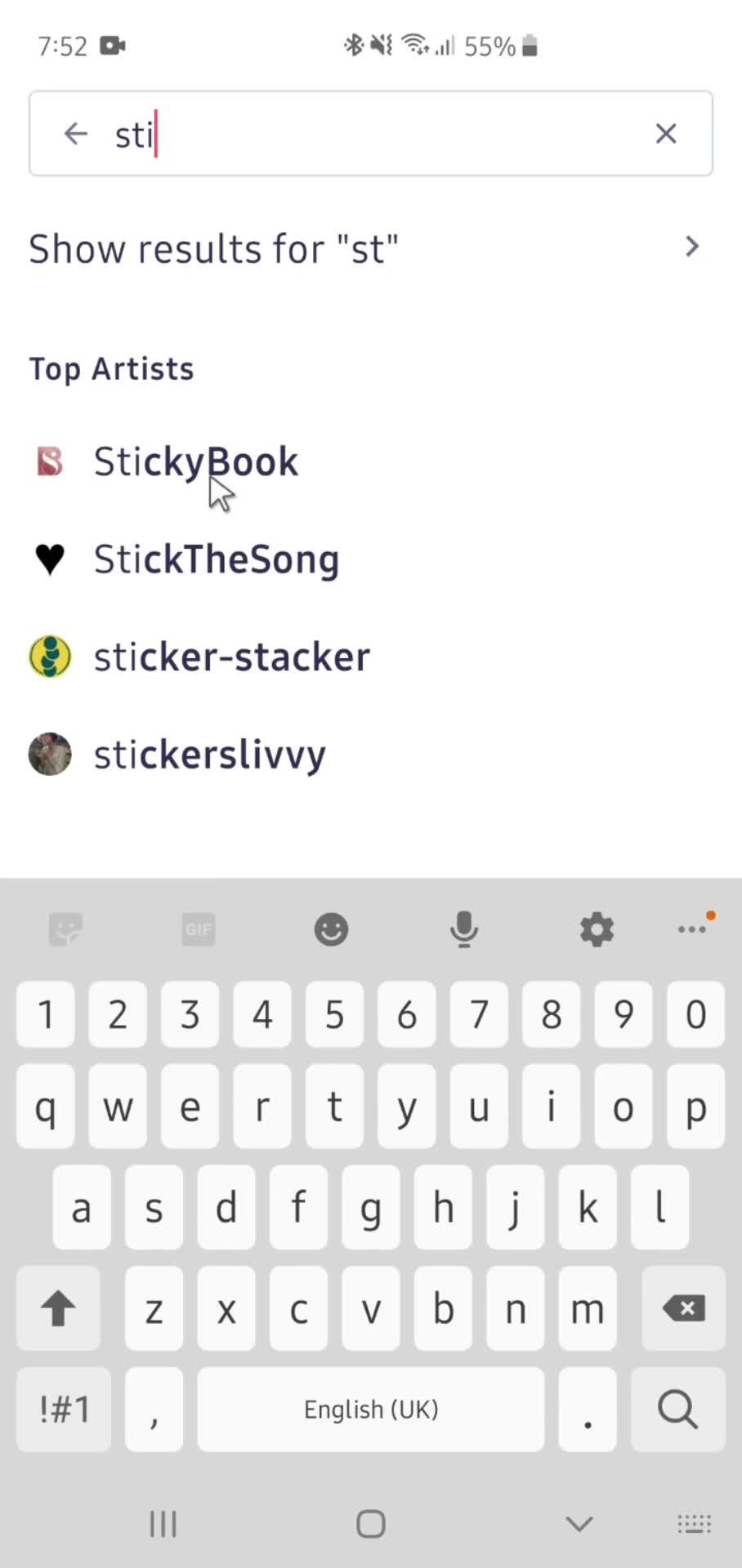 General browsing screenshot