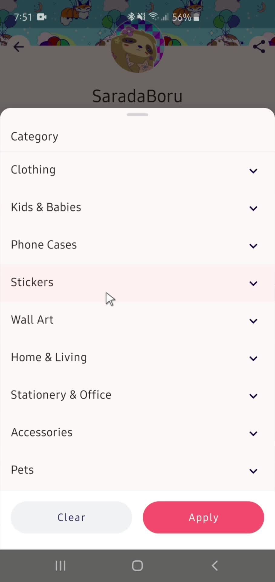 General browsing screenshot