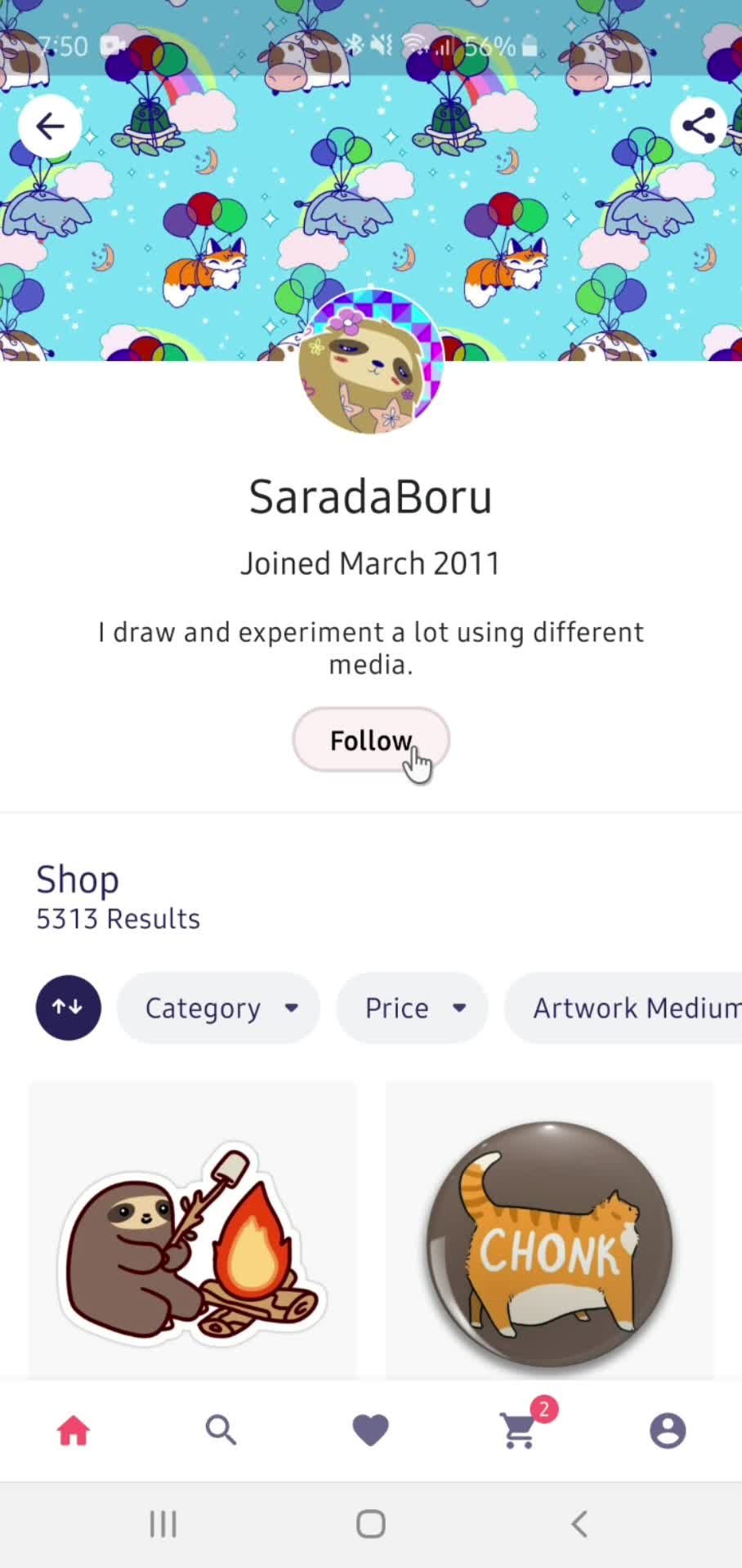 General browsing screenshot