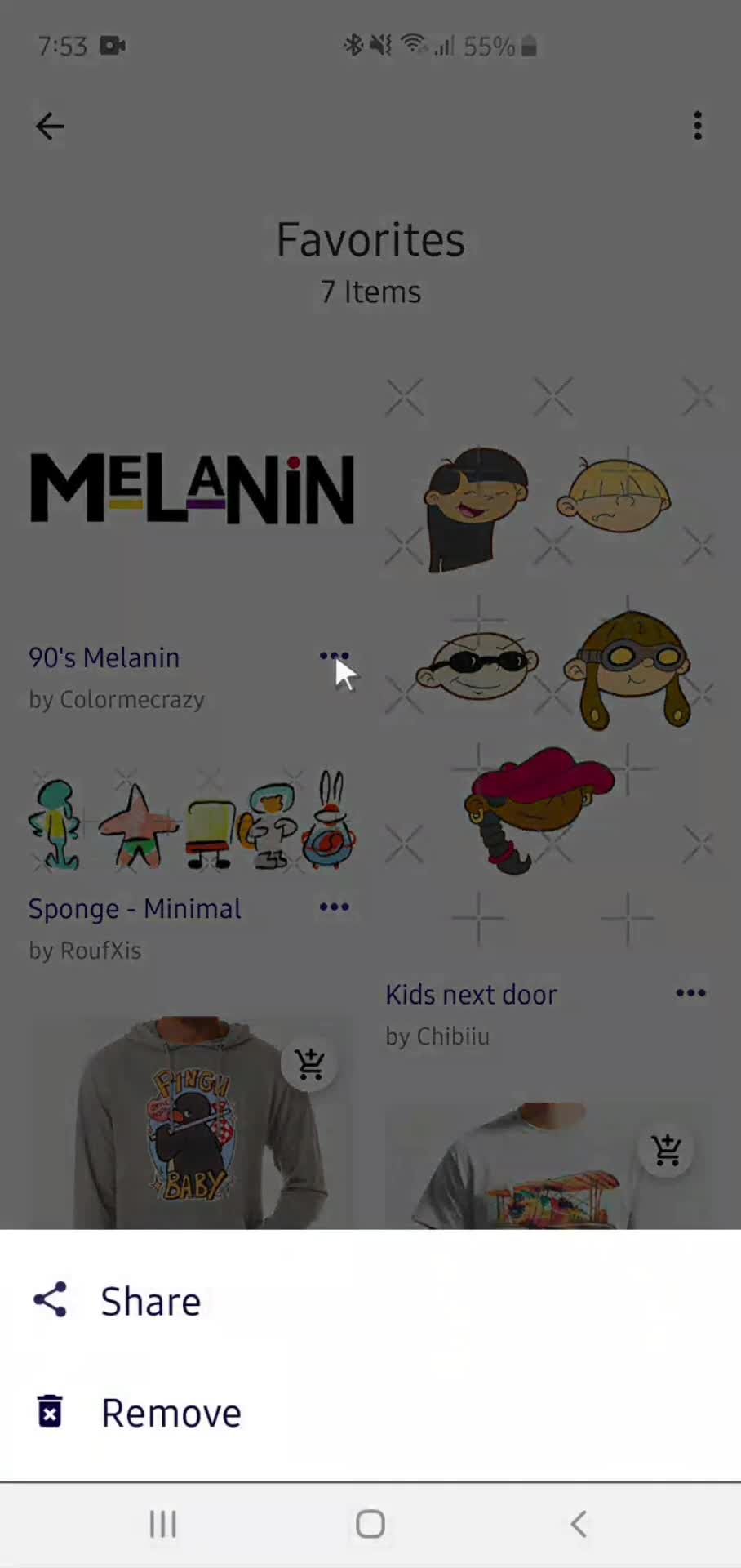 General browsing screenshot