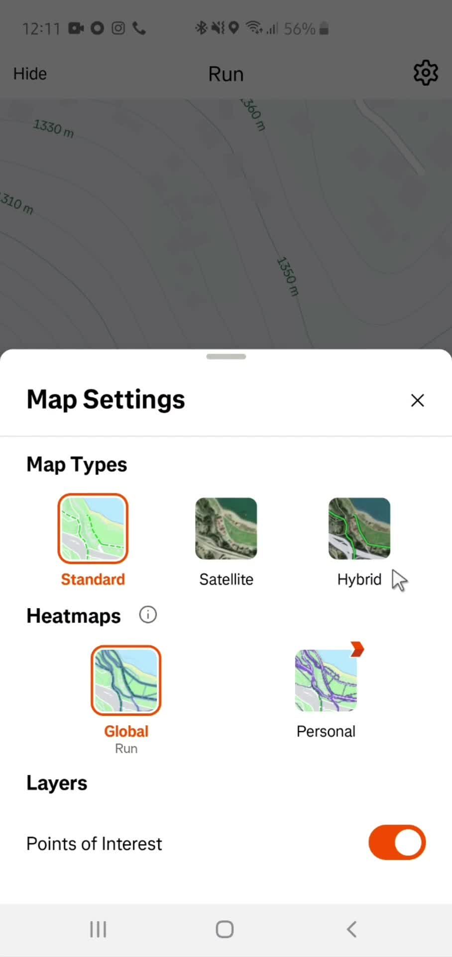 General browsing on Strava video thumbnail