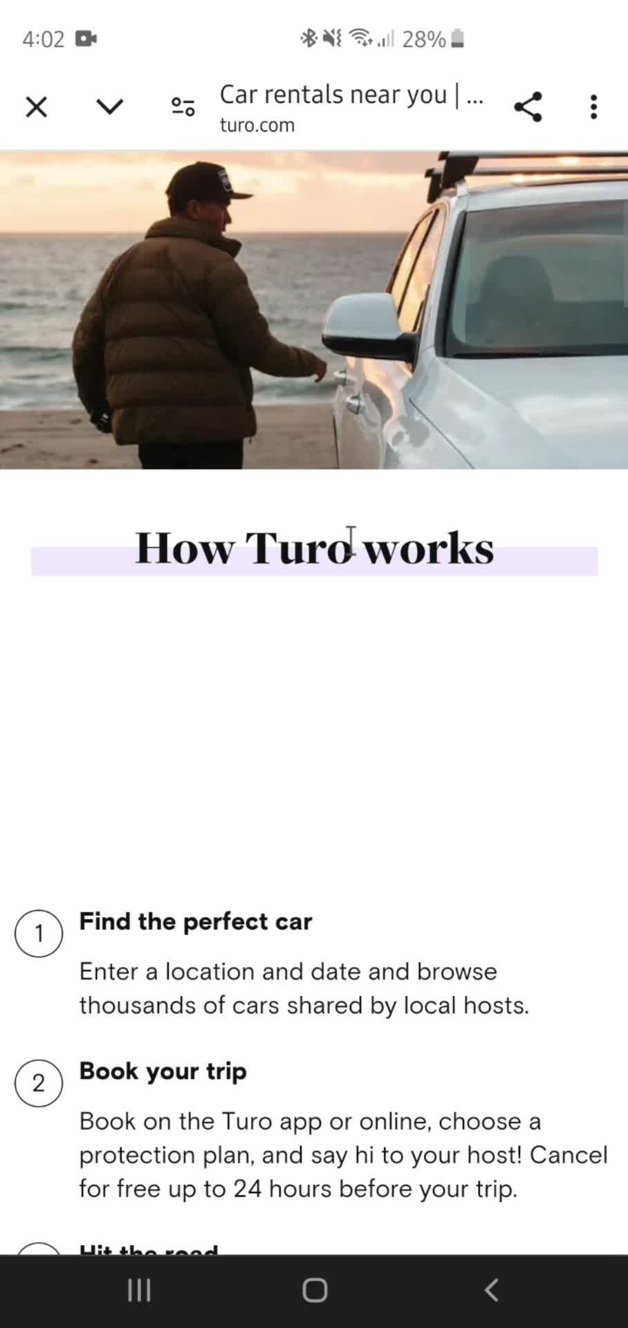 General browsing on Turo video thumbnail