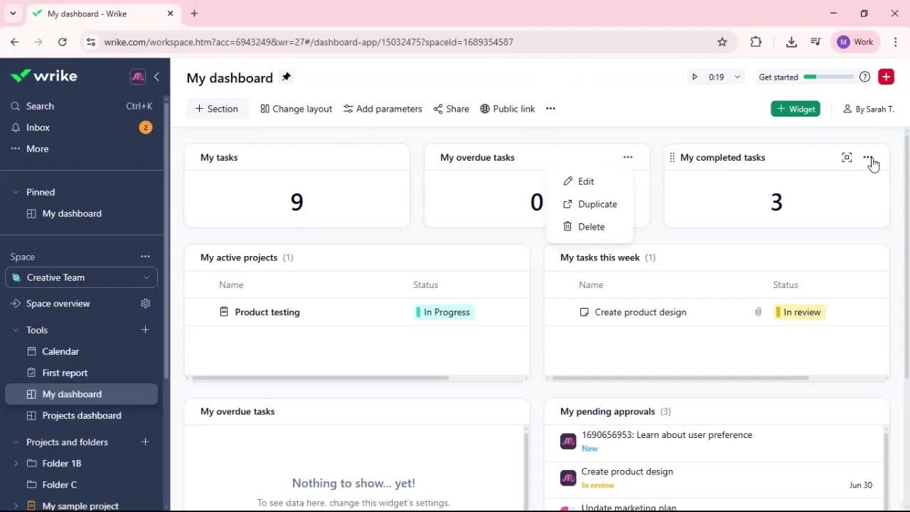 General browsing screenshot