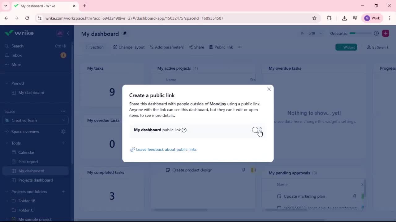 General browsing screenshot