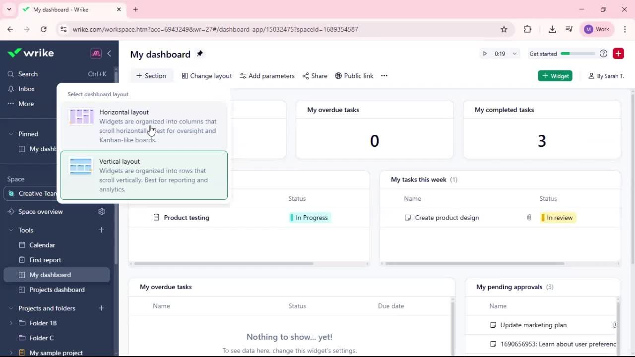 General browsing screenshot