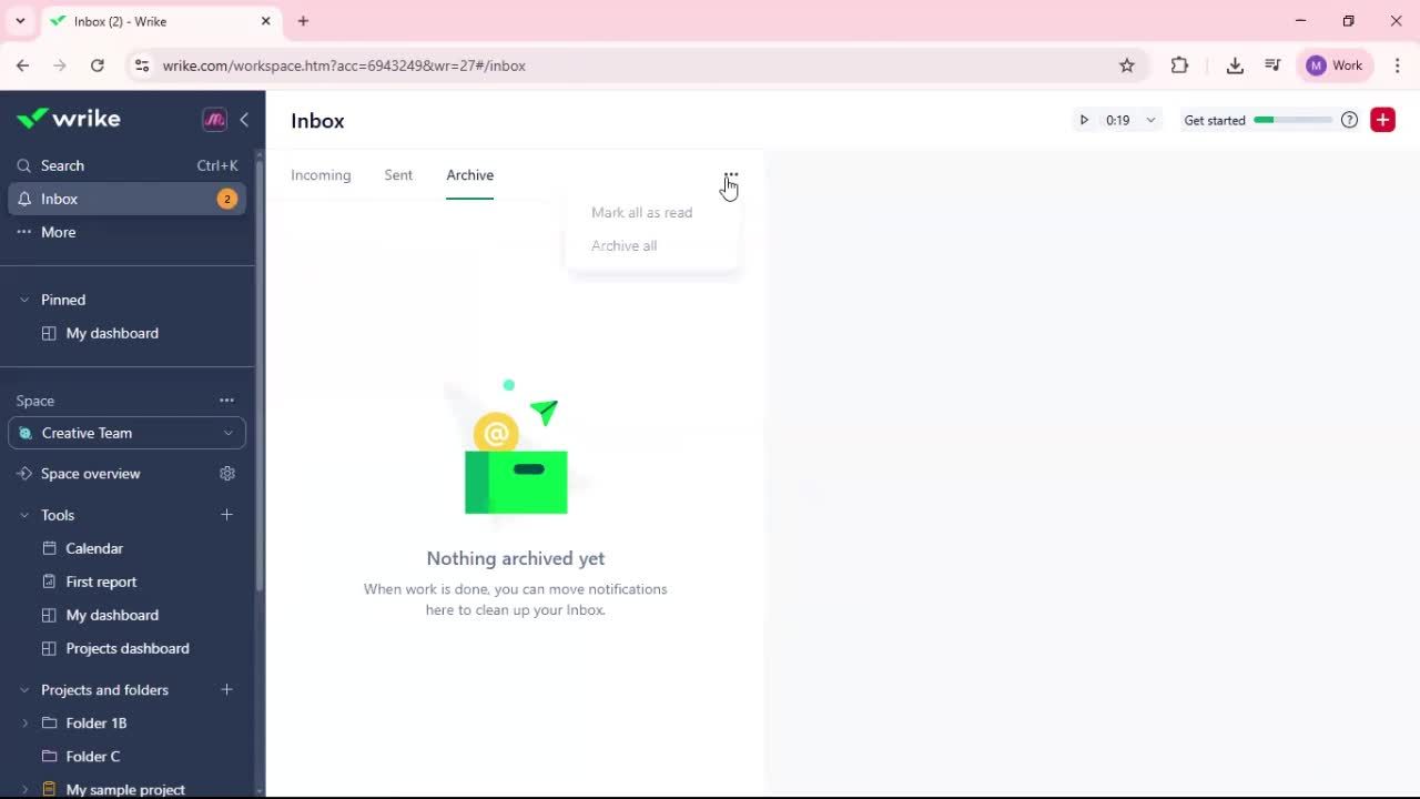 General browsing screenshot