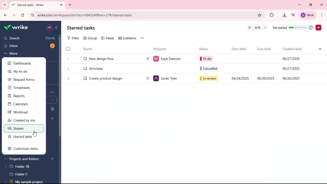 General browsing screenshot