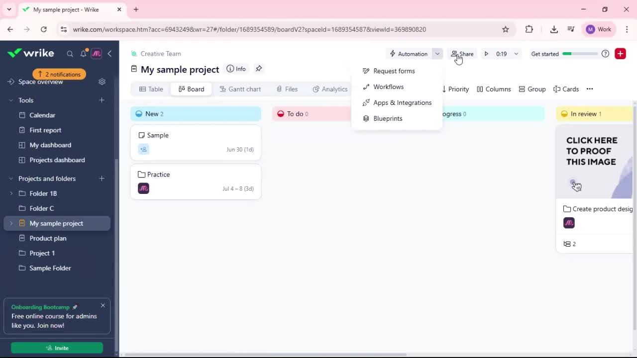 General browsing screenshot