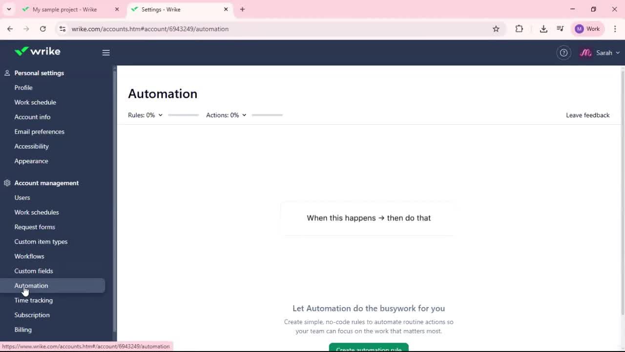 General browsing screenshot