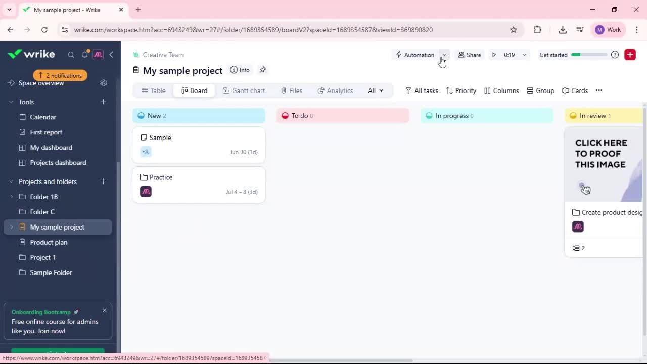 General browsing screenshot