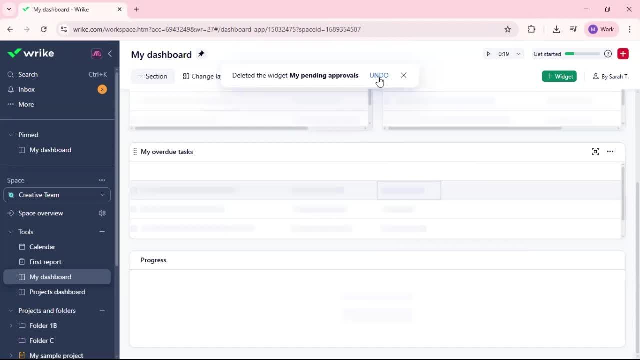 General browsing screenshot