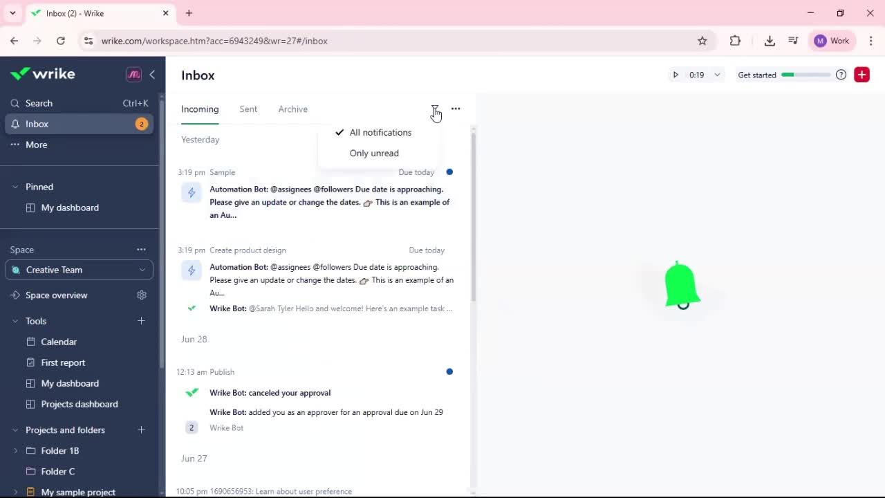 General browsing screenshot