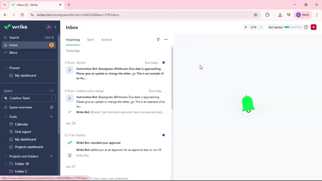 General browsing screenshot