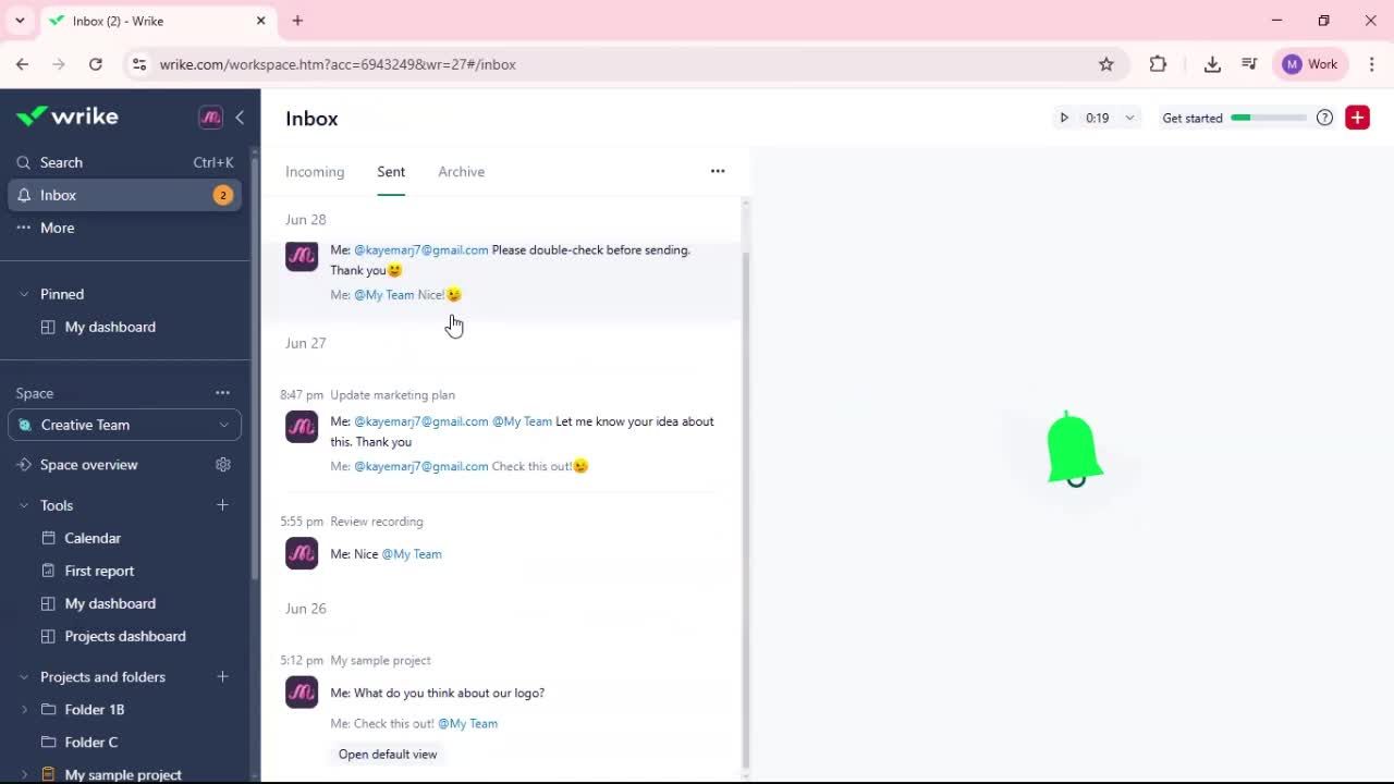 General browsing screenshot
