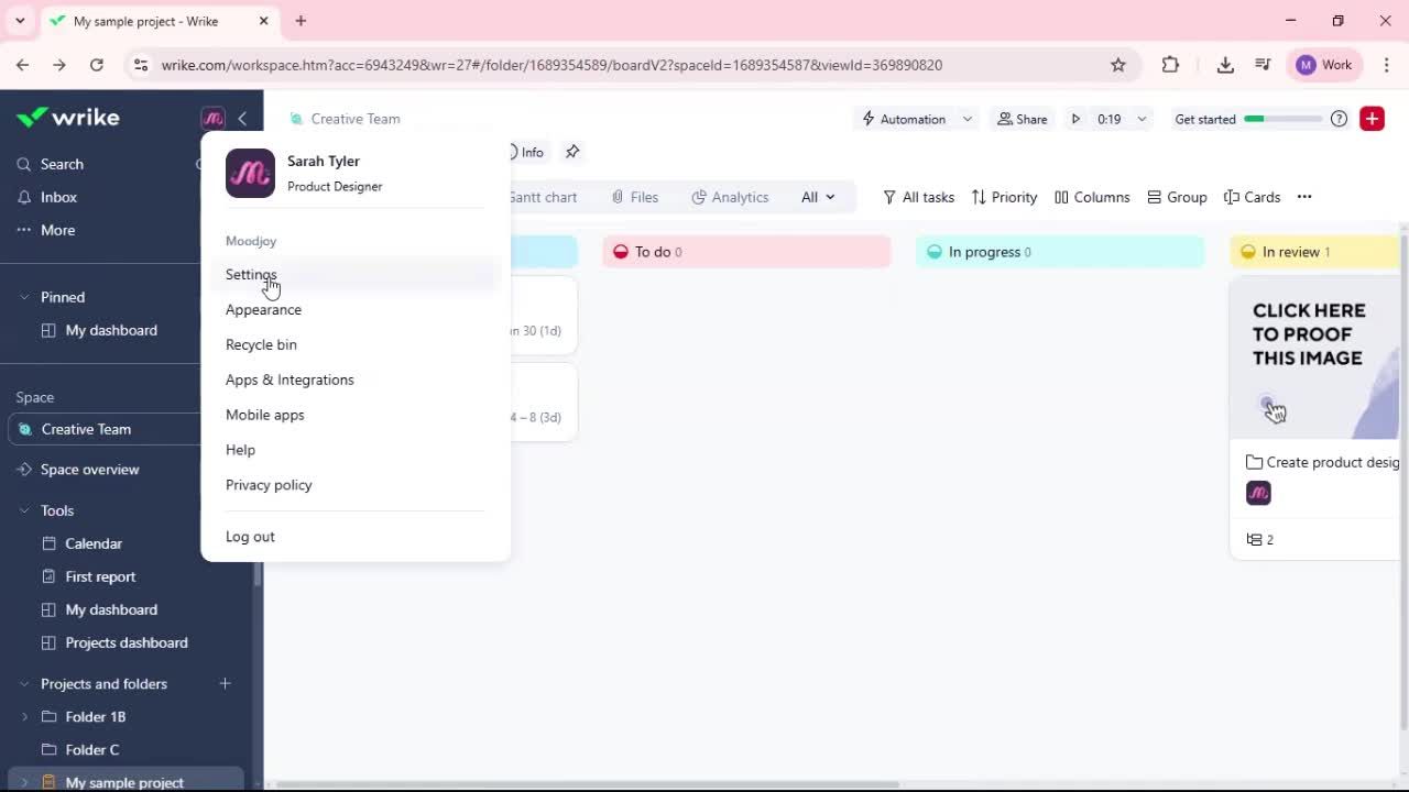 General browsing screenshot