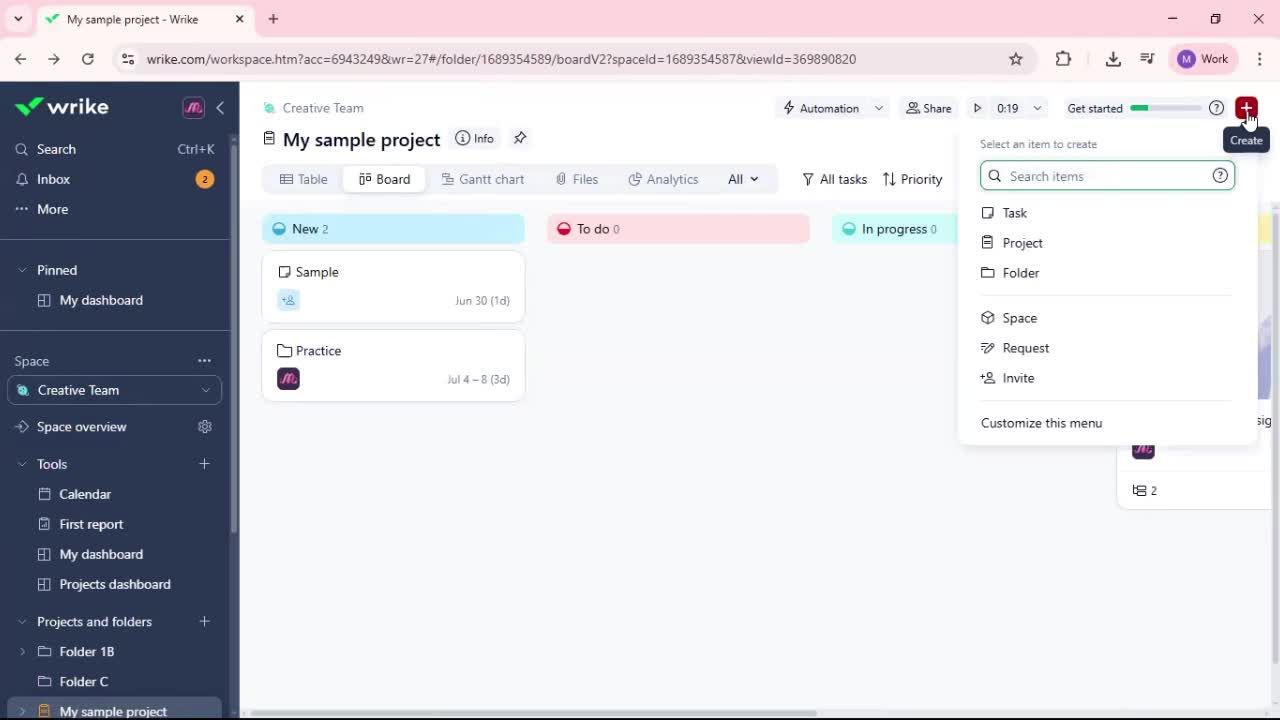 General browsing screenshot