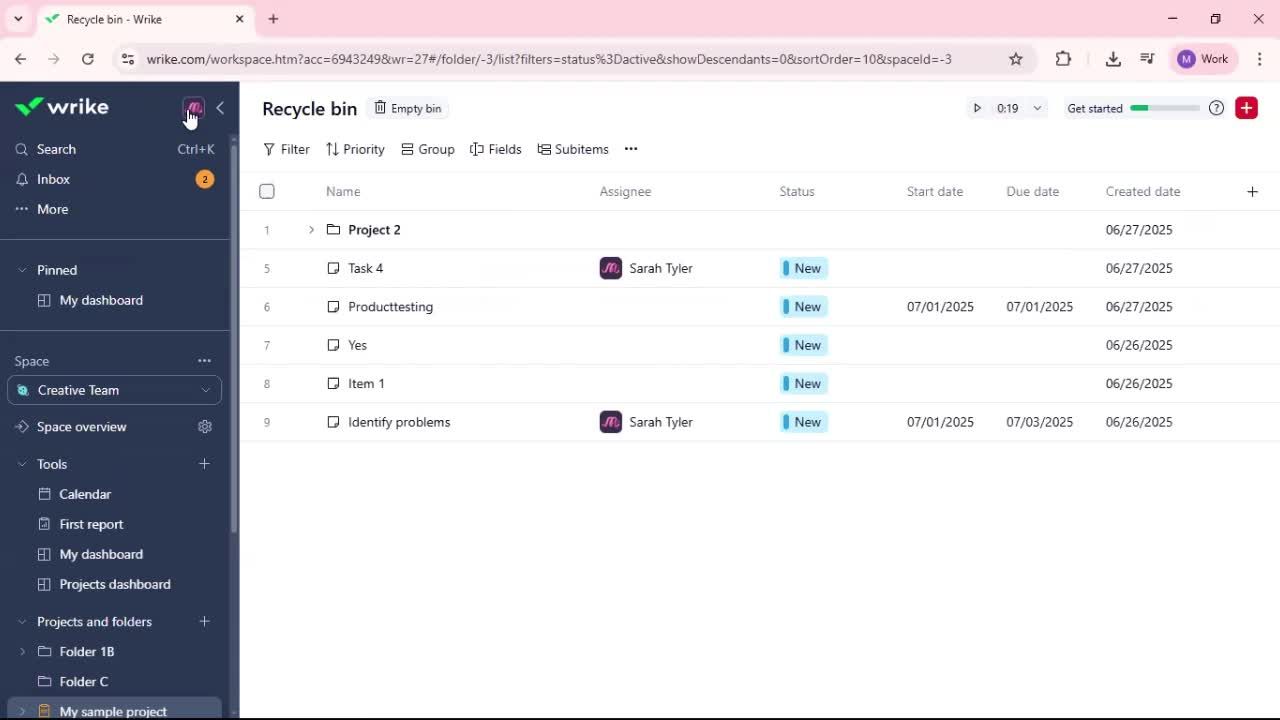 General browsing screenshot