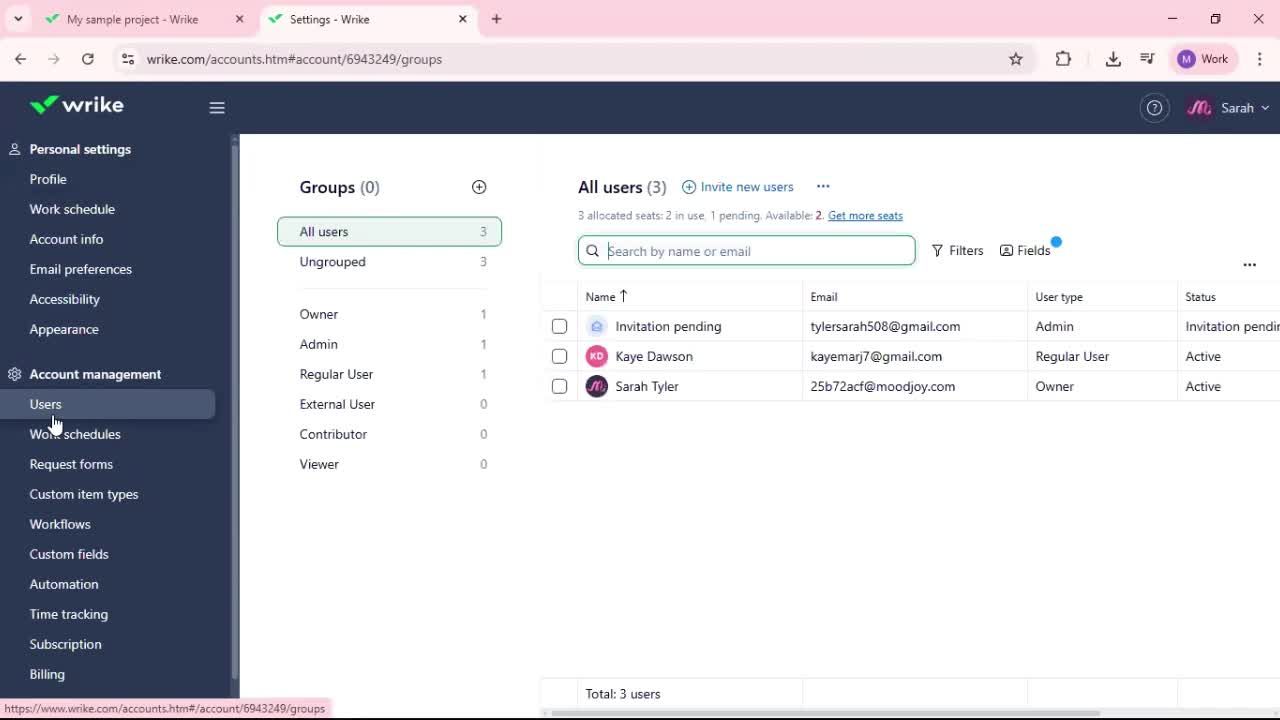 General browsing screenshot