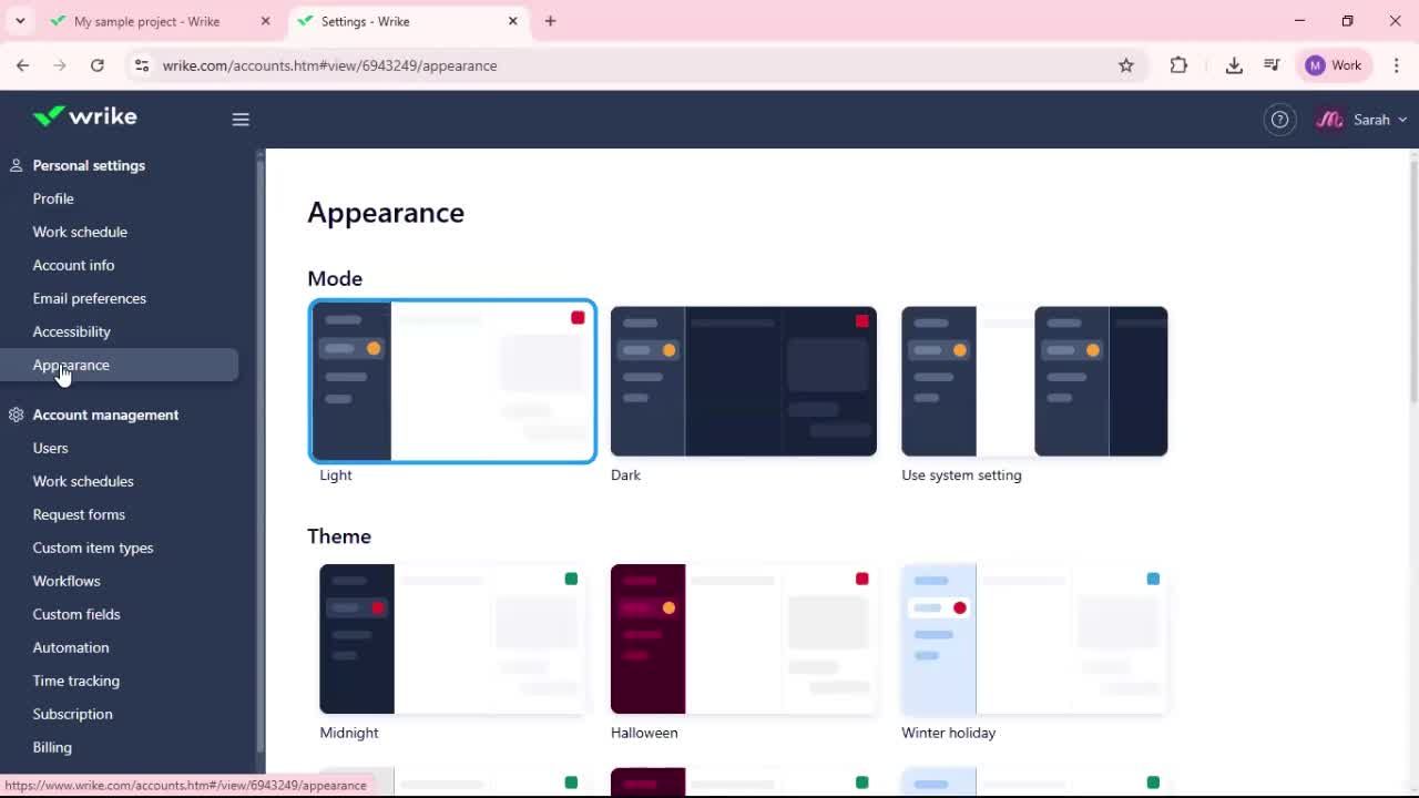 General browsing screenshot