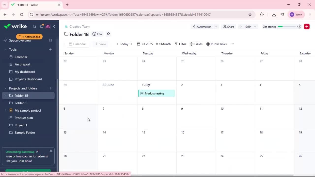General browsing screenshot