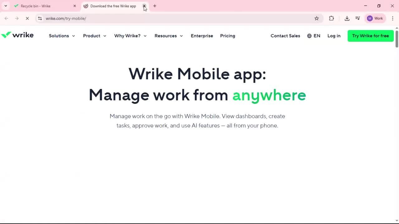 General browsing screenshot