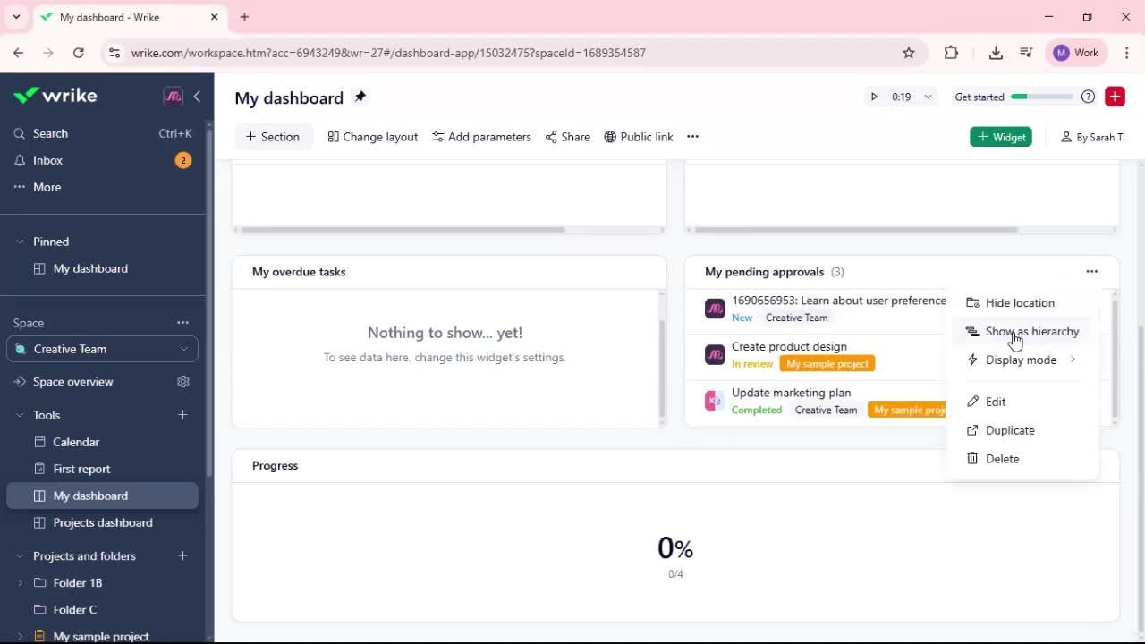 General browsing screenshot
