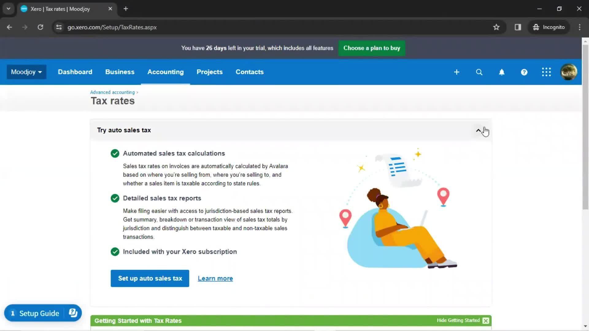 General browsing screenshot