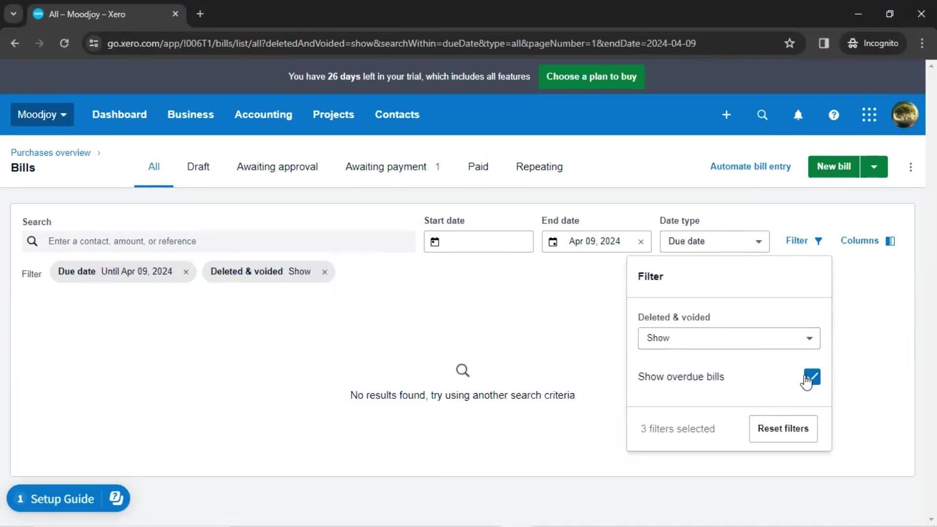 General browsing screenshot