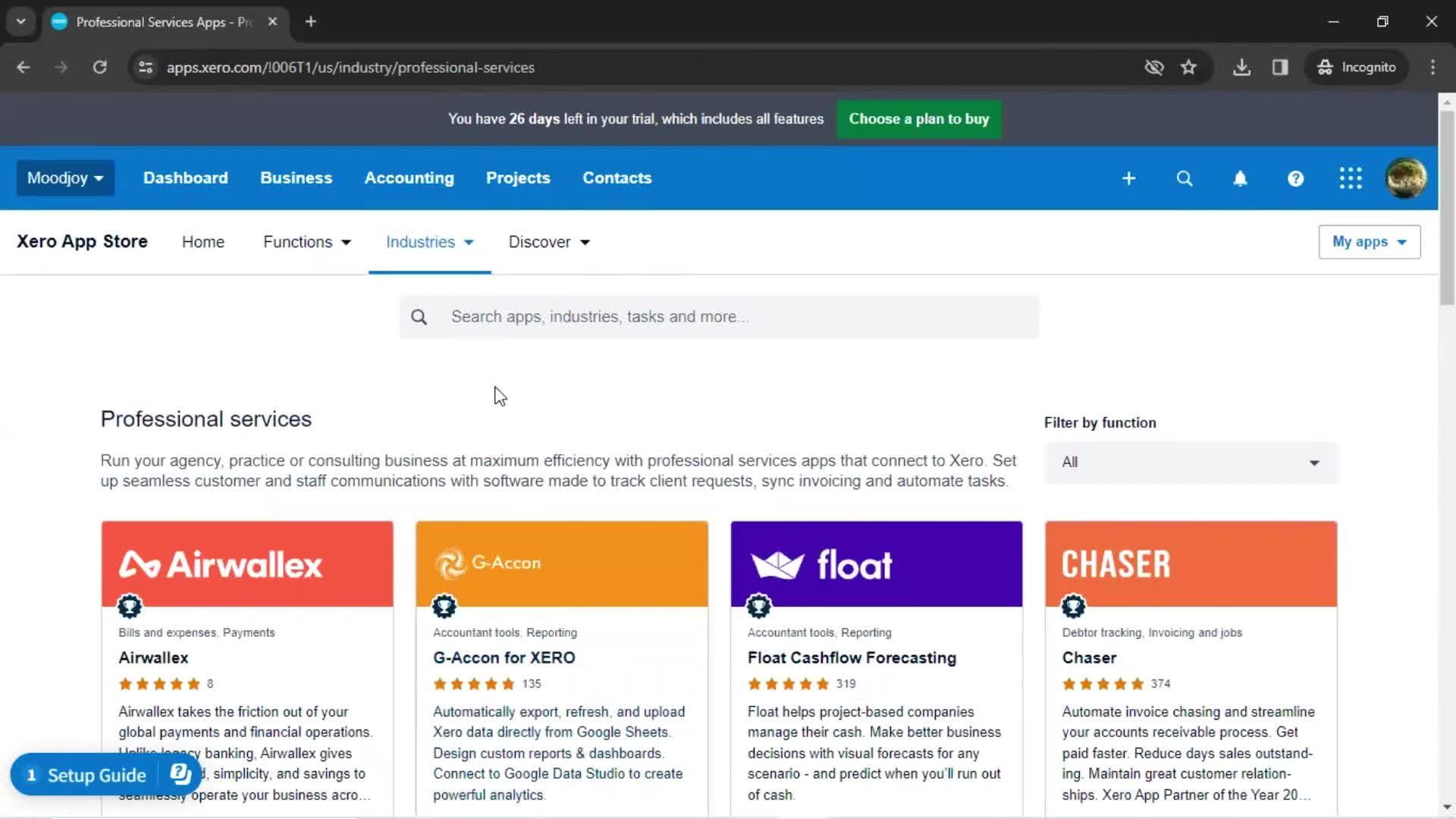 General browsing screenshot