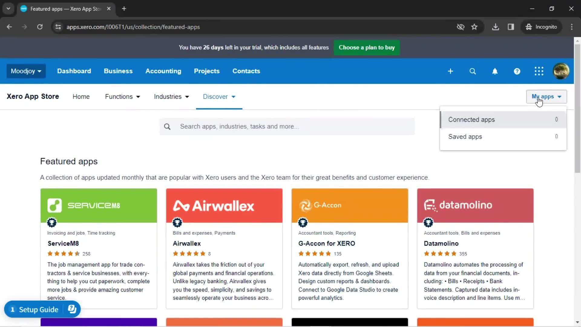 General browsing screenshot