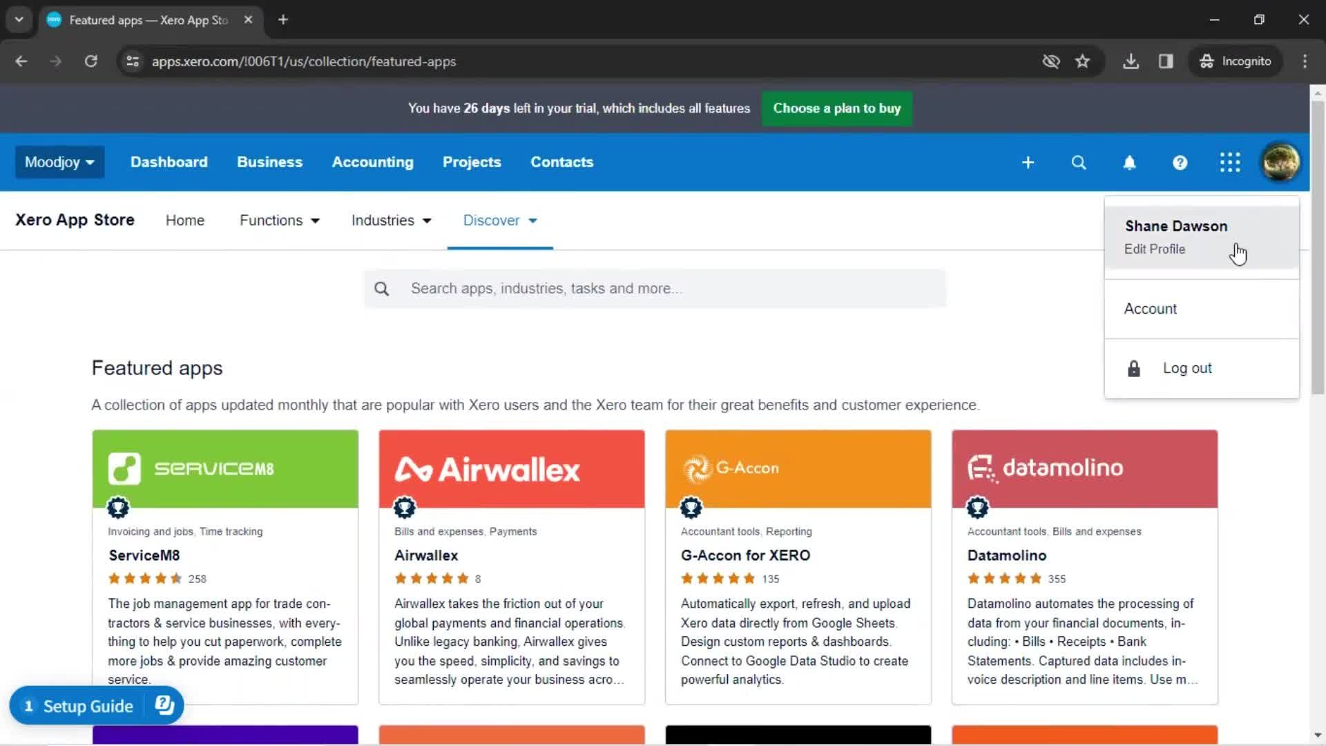 General browsing screenshot