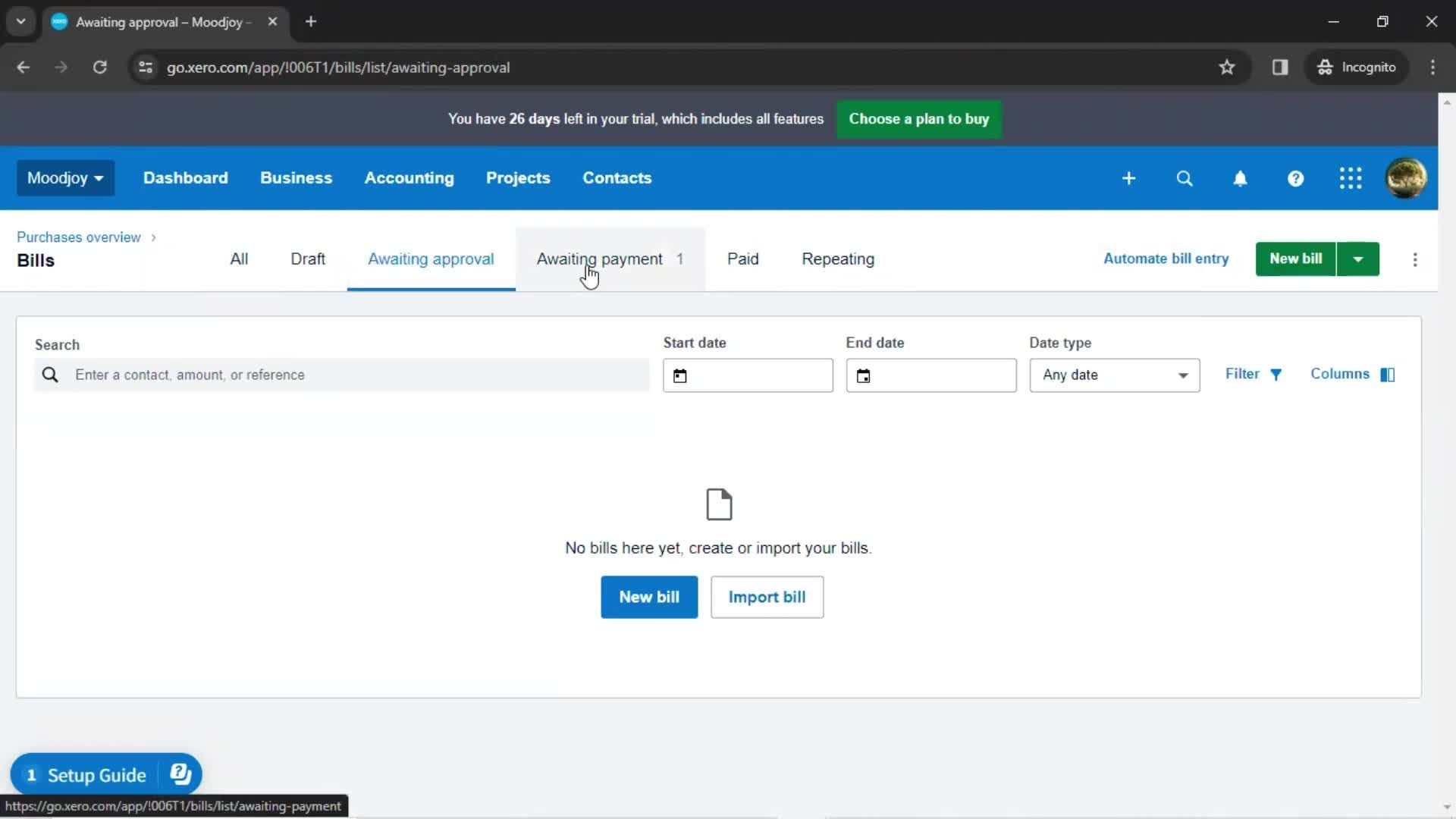 General browsing screenshot