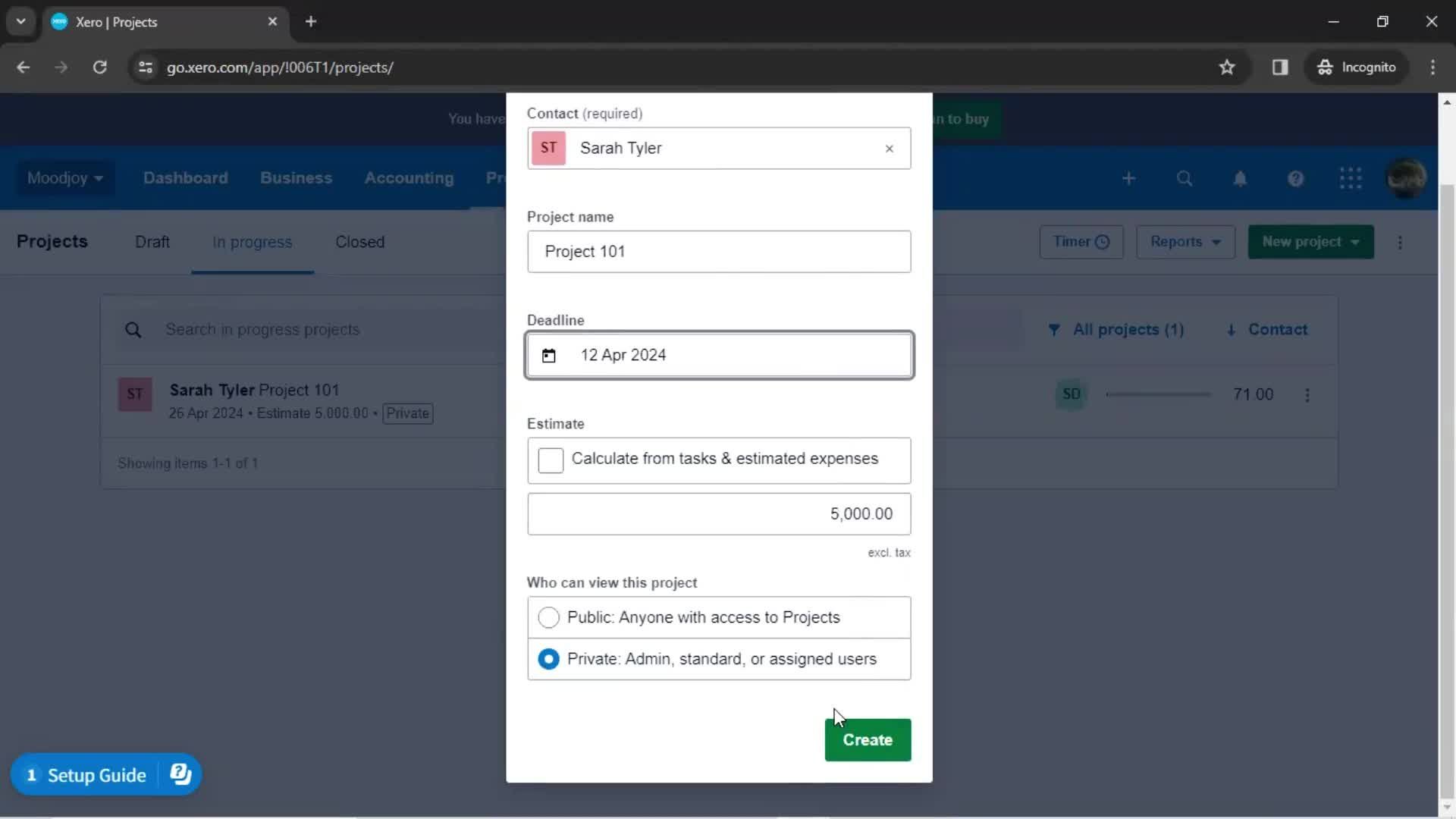 General browsing screenshot