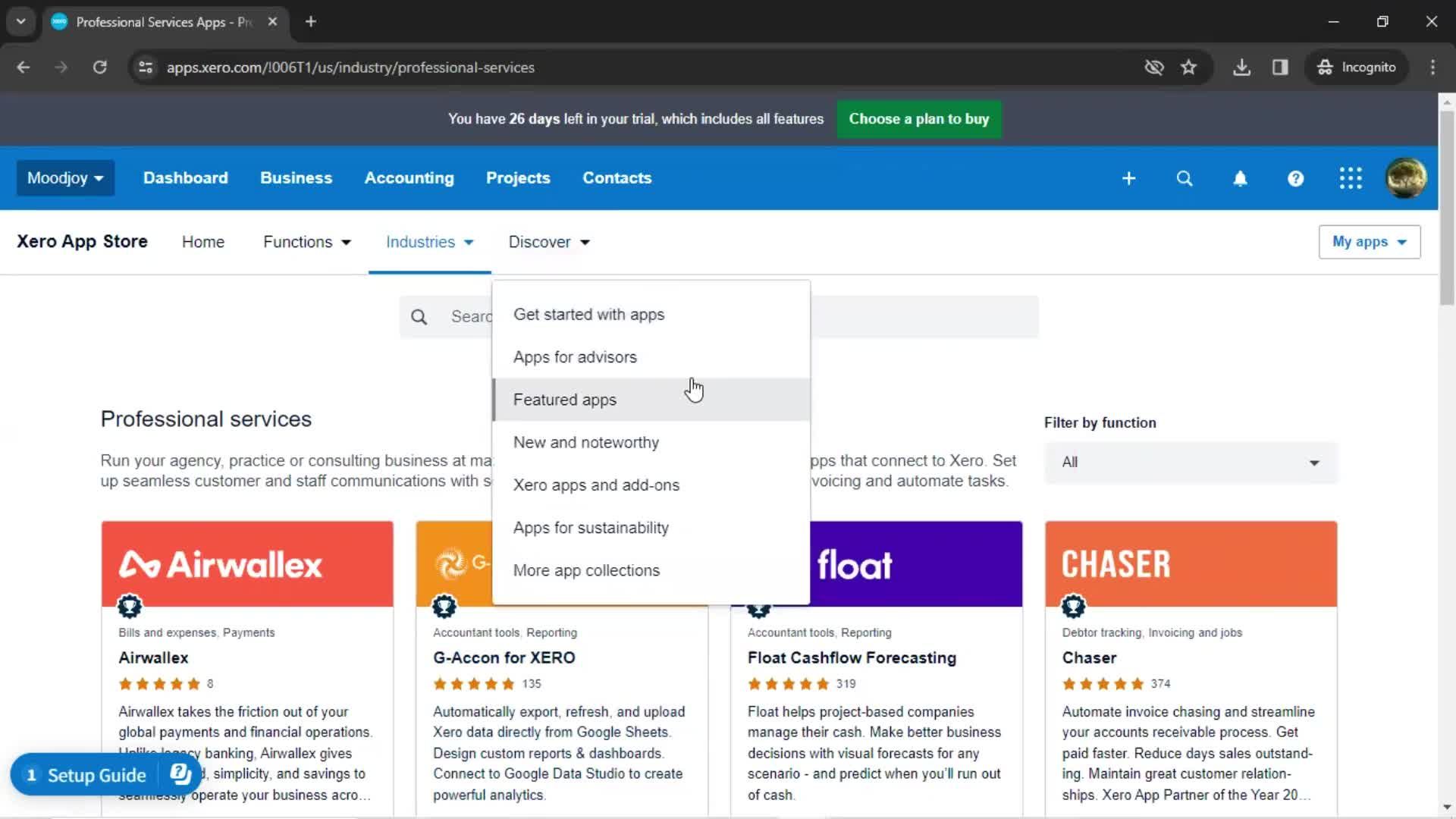 General browsing screenshot