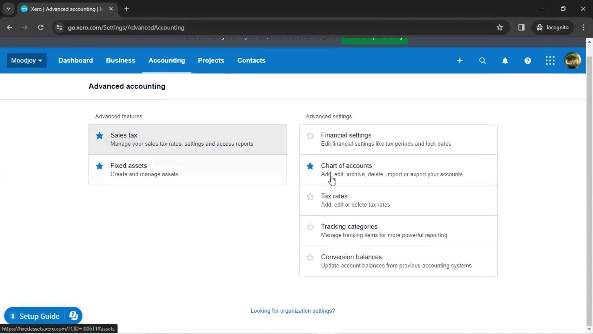 General browsing screenshot